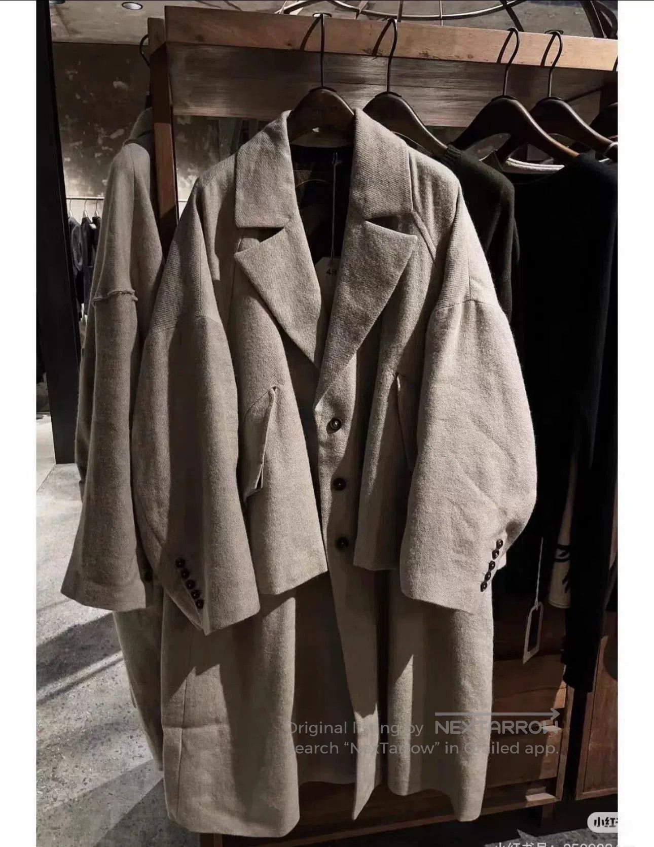 Ziggy Chen Ziggy Chen 22AW White Cocoon Coat. Size US S / EU 44-46 / 1 - 1 Thumbnail