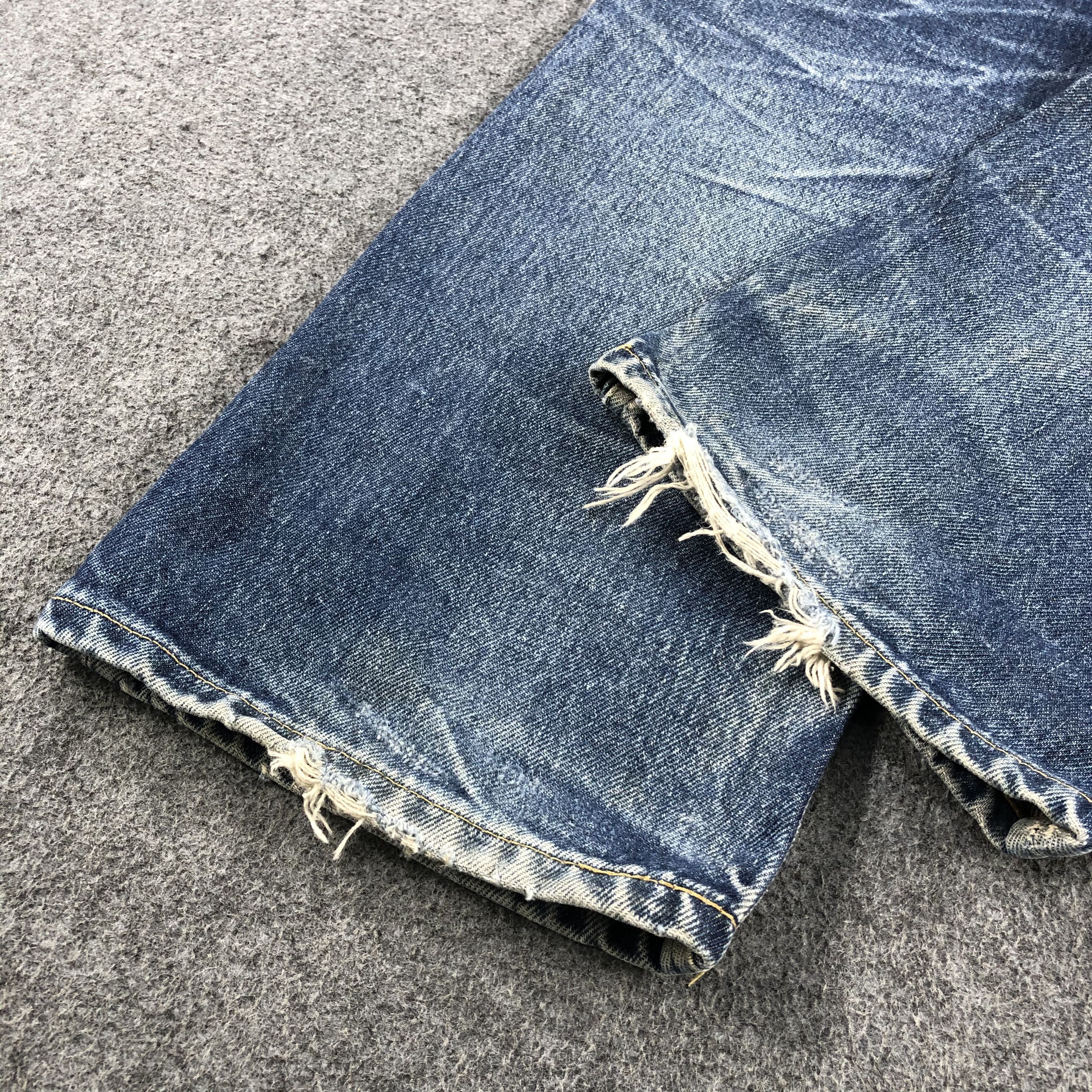 Lee Vintage Blue Wash Lee Jeans-J1733 Size US 27 - 6 Thumbnail