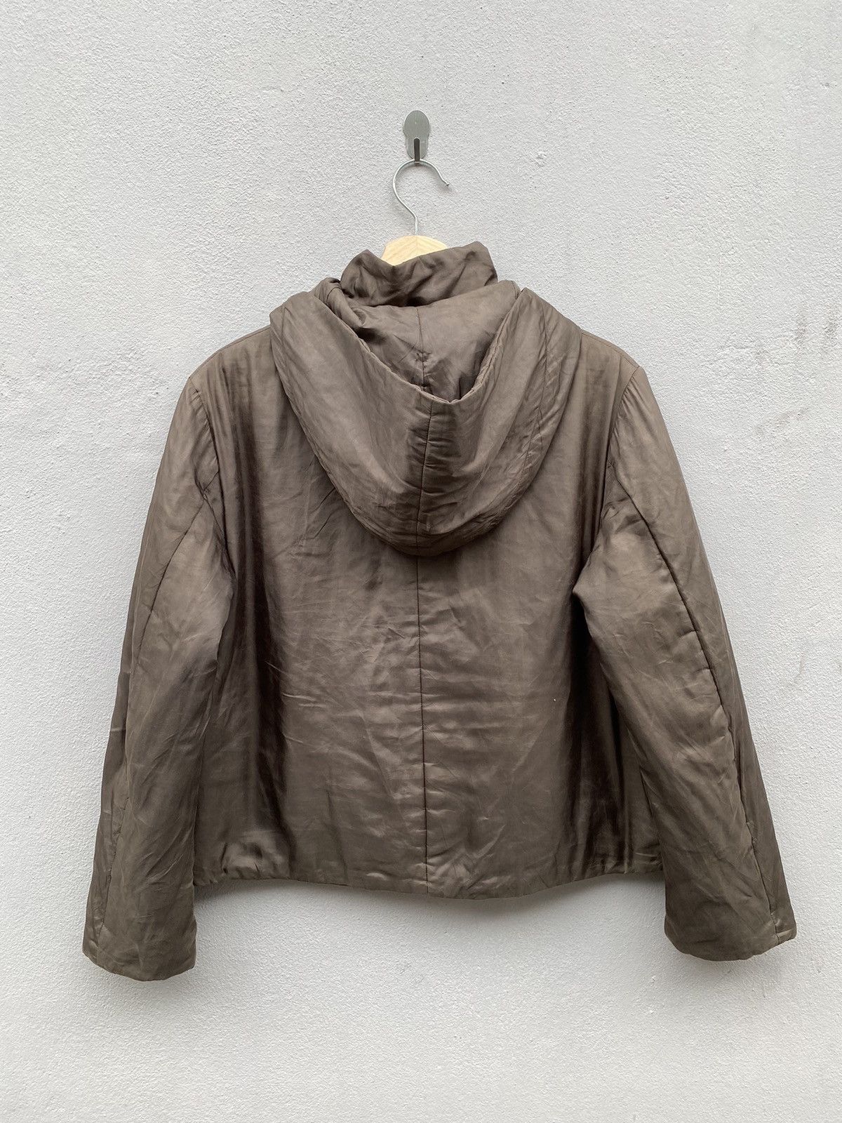 Jil Sander ‼️Archive‼️ JIL SANDER Polyster Cropped Hoodie Jacket Size M / US 6-8 / IT 42-44 - 8 Thumbnail