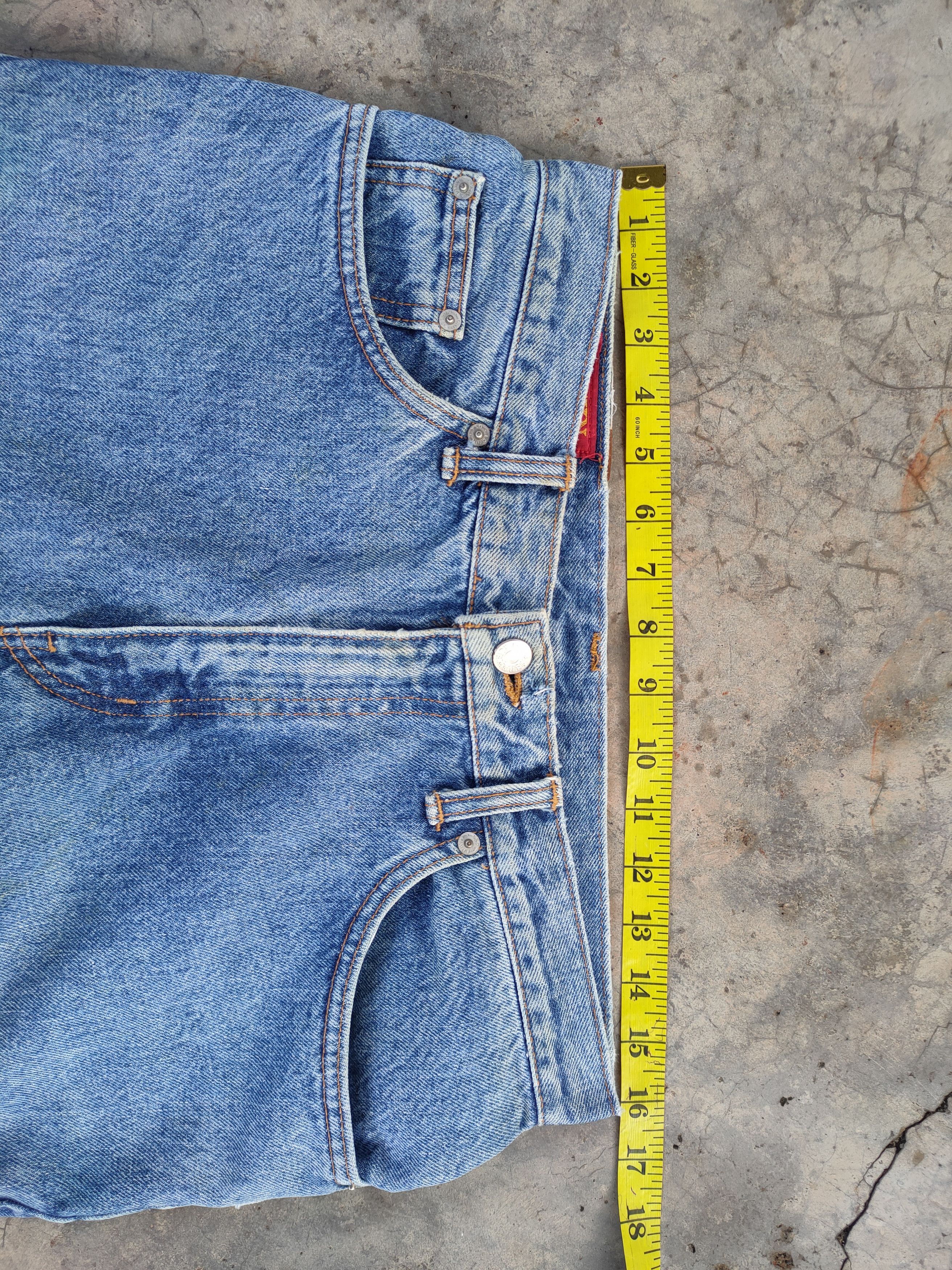 Edwin VINTAGE EDWIN MADE IN USA FADED JEANS DENIM PANTS Size US 32 / EU 48 - 7 Thumbnail