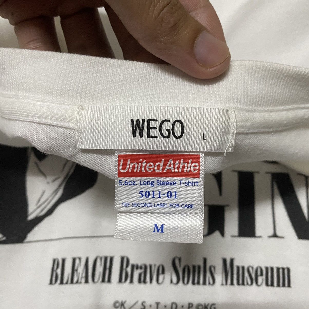 Anime × Japanese Brand BLEACH Brave Souls Museum Anime T Shirt Longsleeve Size US M / EU 48-50 / 2 - 3 Thumbnail
