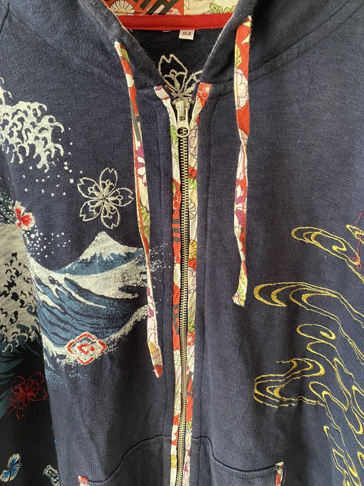 Japanese Brand × Vintage Sukajan Embroidered Hoodies Size US XXL / EU 58 / 5 - 11 Thumbnail
