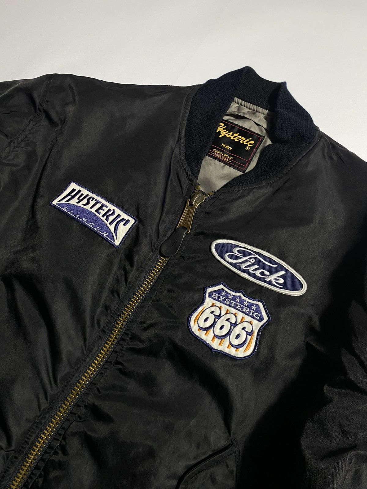 Hysteric Glamour HYSTERIC GLAMOUR MA-1 FLIGHT 666-FUCK REVERSIBLE JACKET Size US M / EU 48-50 / 2 - 3 Thumbnail