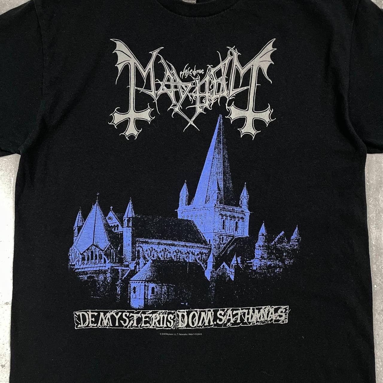 Band Tees 2018 Mayhem "De Mysteriis Dom Sathanas" Album Promo T Shirt Size US M / EU 48-50 / 2 - 2 Thumbnail