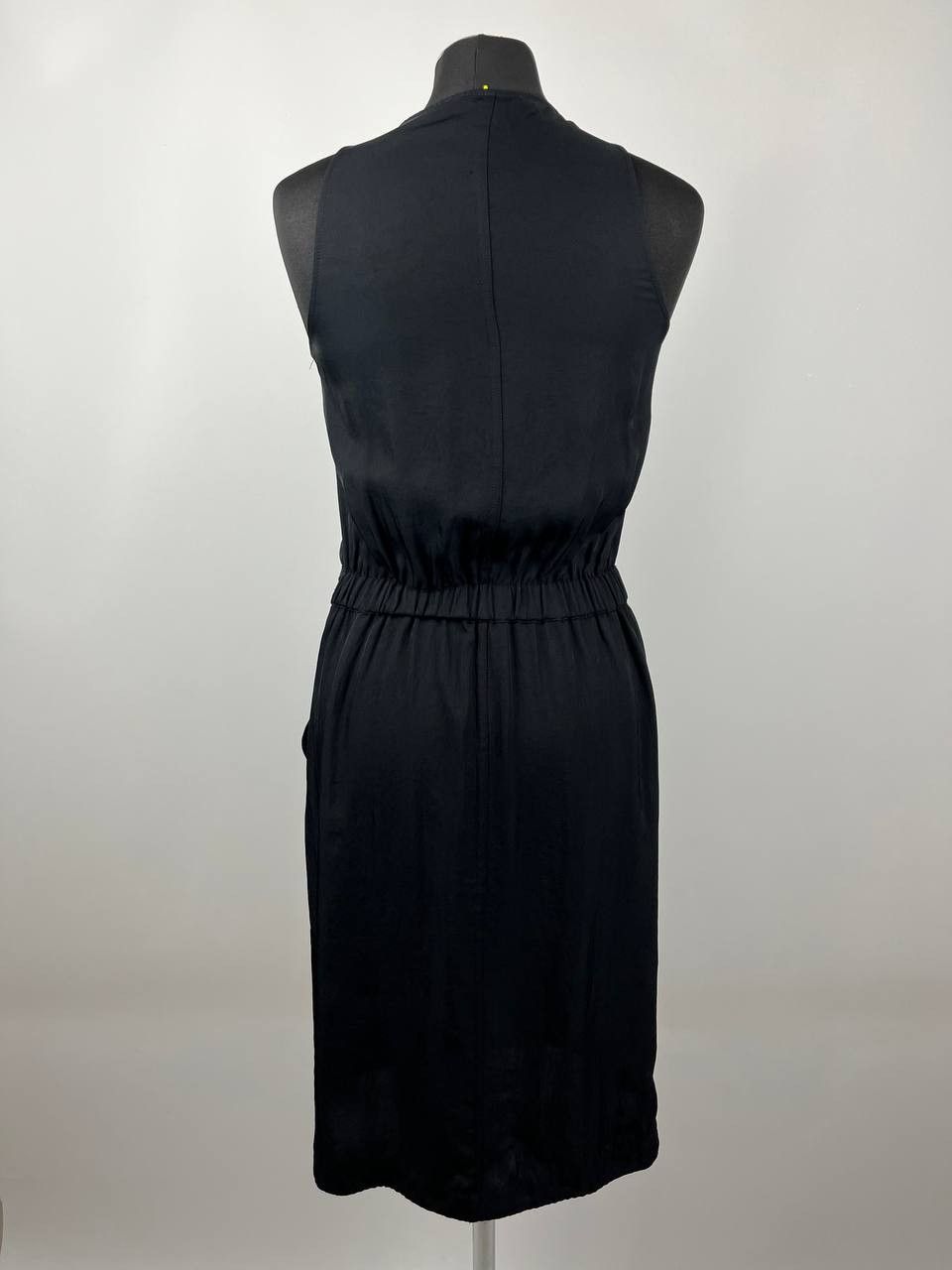 Allsaints AllSaints Vola Black Triacetate Utility Zip Midi Cargo Dress Size XS / US 0-2 / IT 36-38 - 3 Thumbnail