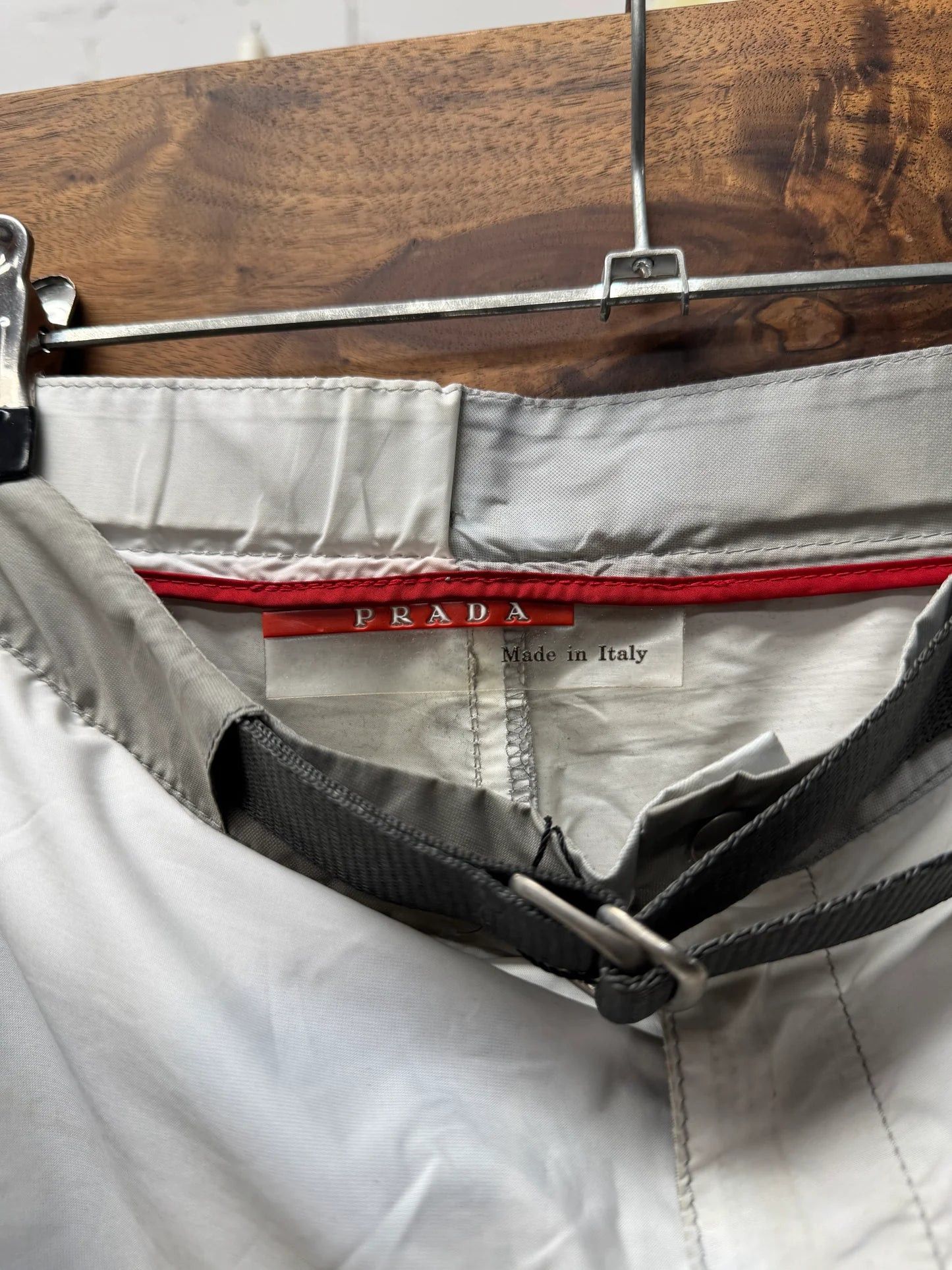 Prada Prada Sport Convertible Gabardine Shell Shorts Size US 33 - 3 Thumbnail