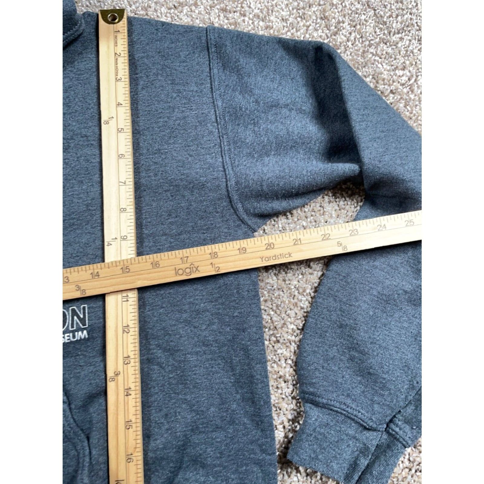 Gildan Tim Burton Lost Vegas Hoodie Adult Small Gray Sweatshirt 50/50 Gildan Shirt Mens City Gothic Graphic Print Vintage: No Size US S / EU 44-46 / 1 - 6 Thumbnail