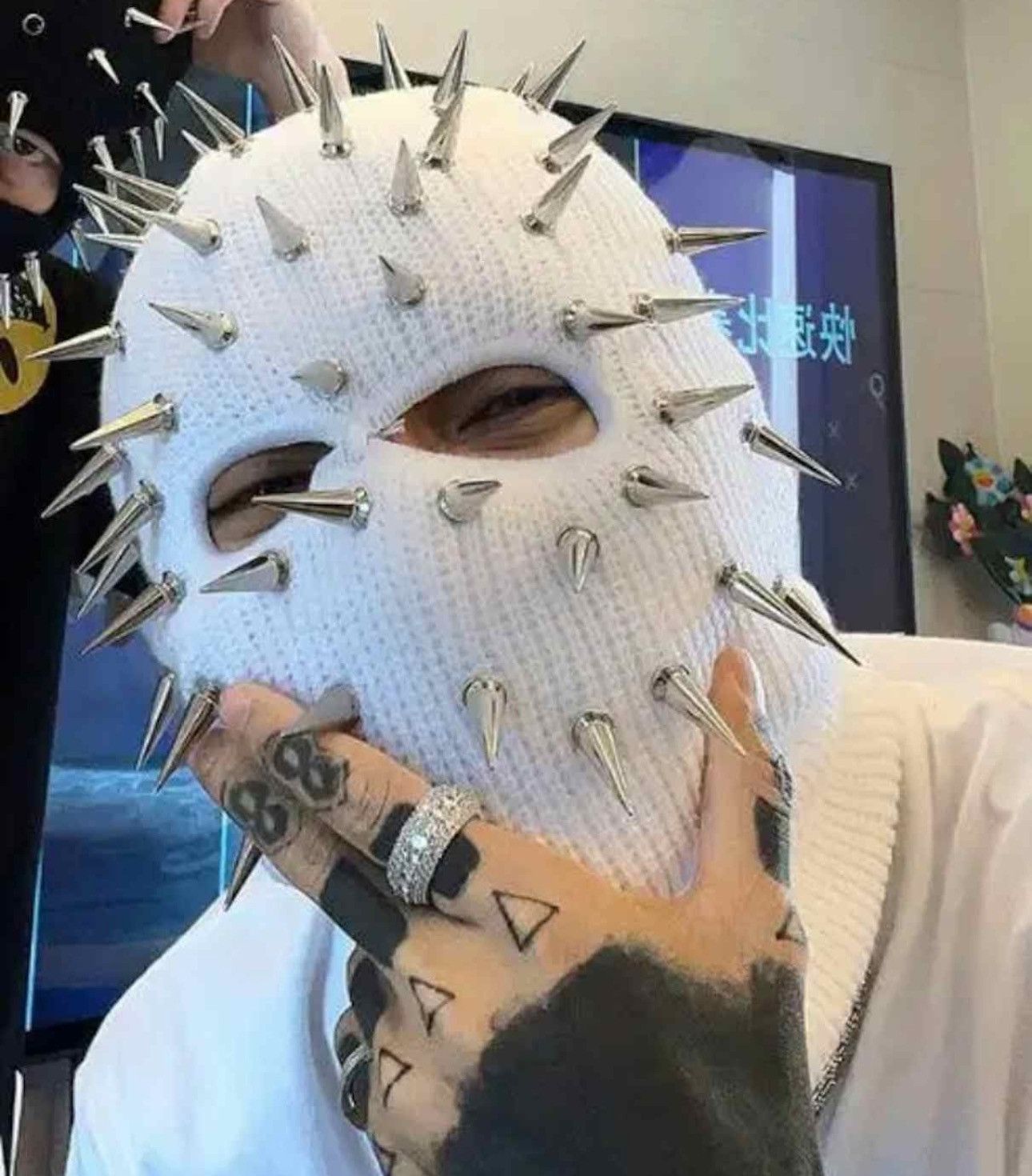 Other Spikey the Spike Face Mask Size ONE SIZE - 1 Thumbnail