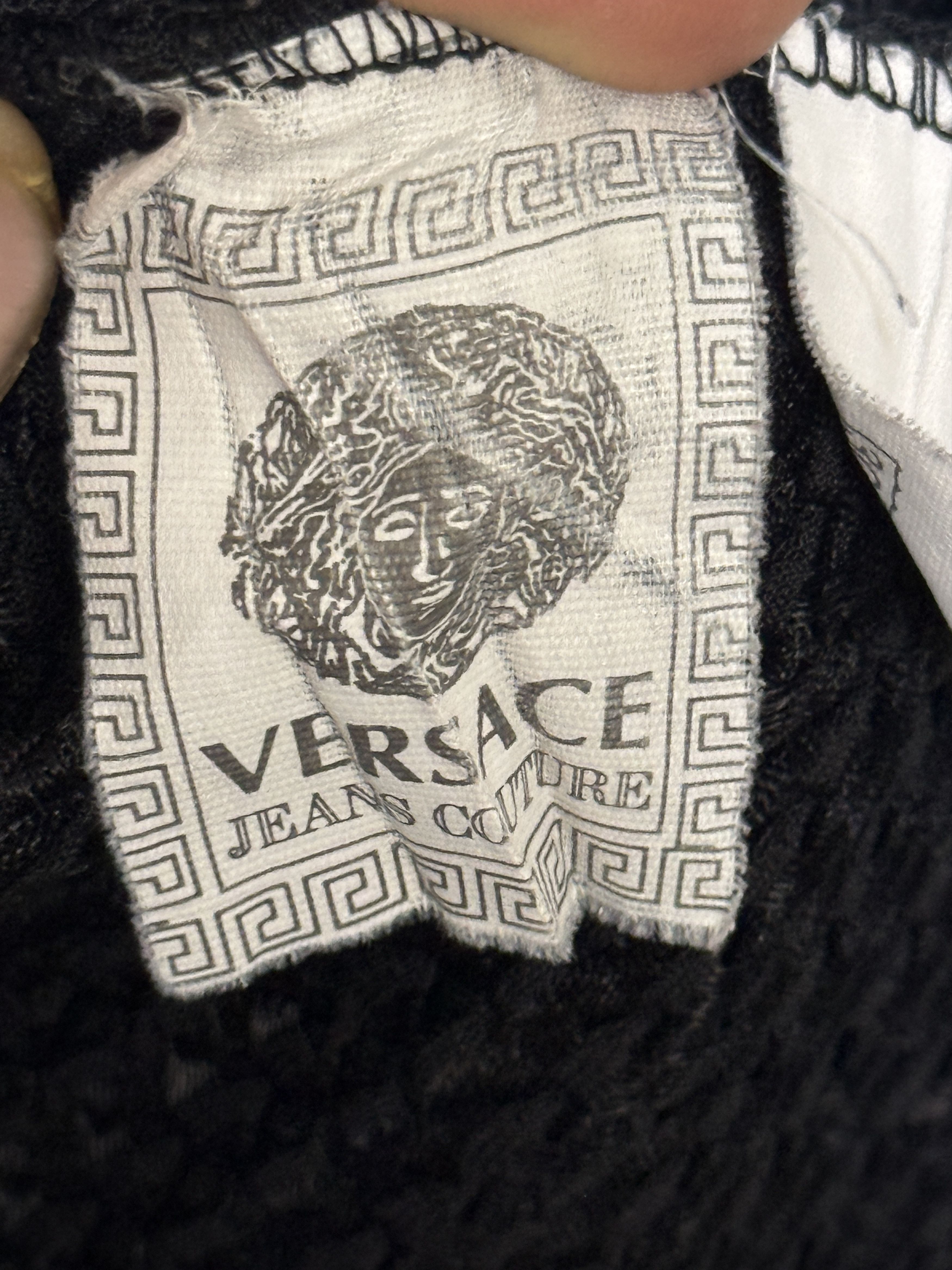 Versace Jeans Couture Rare Vintage Gianni Versace big logo sweater jumper Size US L / EU 52-54 / 3 - 10 Thumbnail