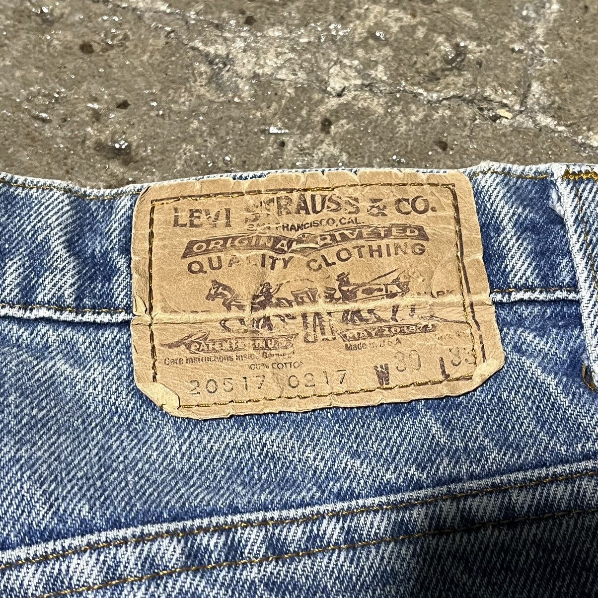 Crazy Vintage 80s Levi's 517 Orange Tab Faded Flare Jeans