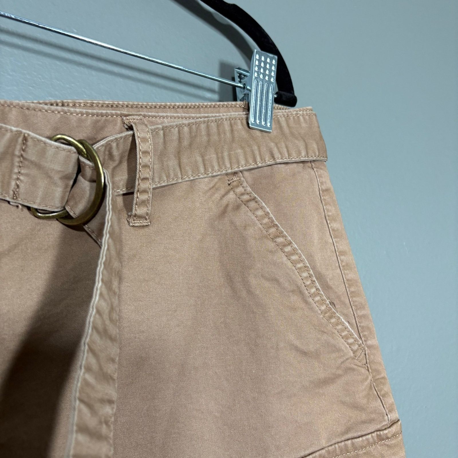 Other Time & Tru Brown Utility Gorpcore Cargo Mid Rise Shorts - 16 Size 38" / US 16 / IT 52 - 2 Thumbnail