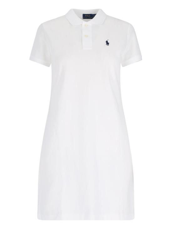 Polo Ralph Lauren POLO RALPH LAUREN Women Mid Skirts 211 799490 017 White Size L / US 10 / IT 46 - 1 Thumbnail