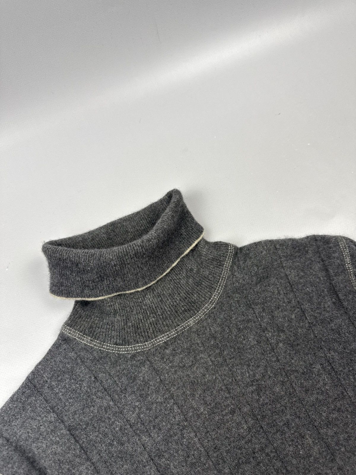 Brunello Cucinelli Brunello cucinelli jersey dolcevitta grey size M Size US M / EU 48-50 / 2 - 5 Thumbnail