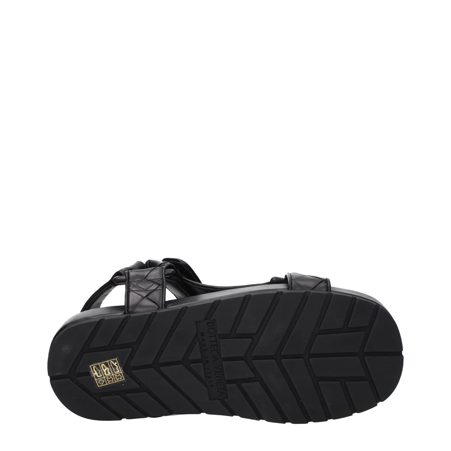 Bottega Veneta ob1o1e0325 Leather Sandals in Black Size US 8 / EU 41 - 5 Thumbnail
