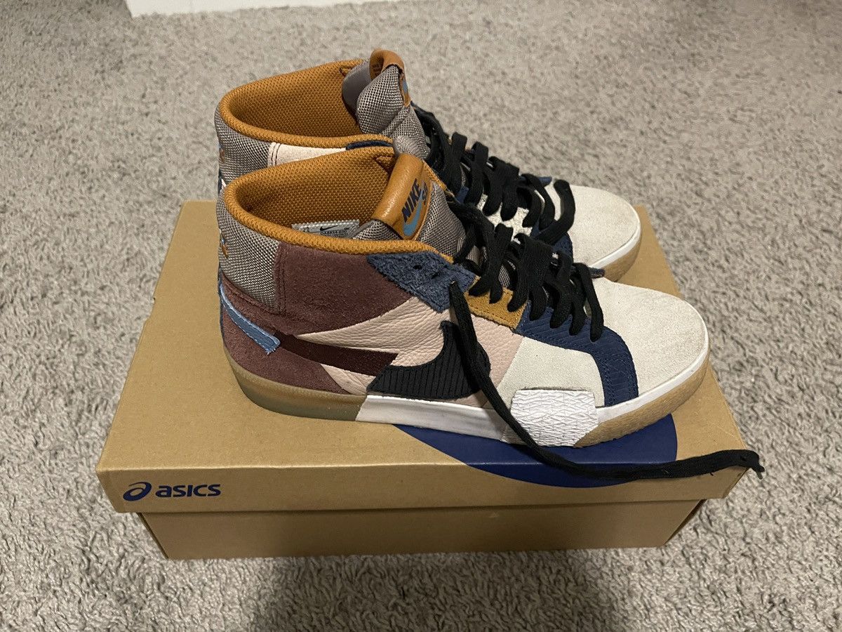 Nike SB Nike SB Blazer MID MOSAIC BROWN Size US 8.5 / EU 41-42 - 3 Thumbnail