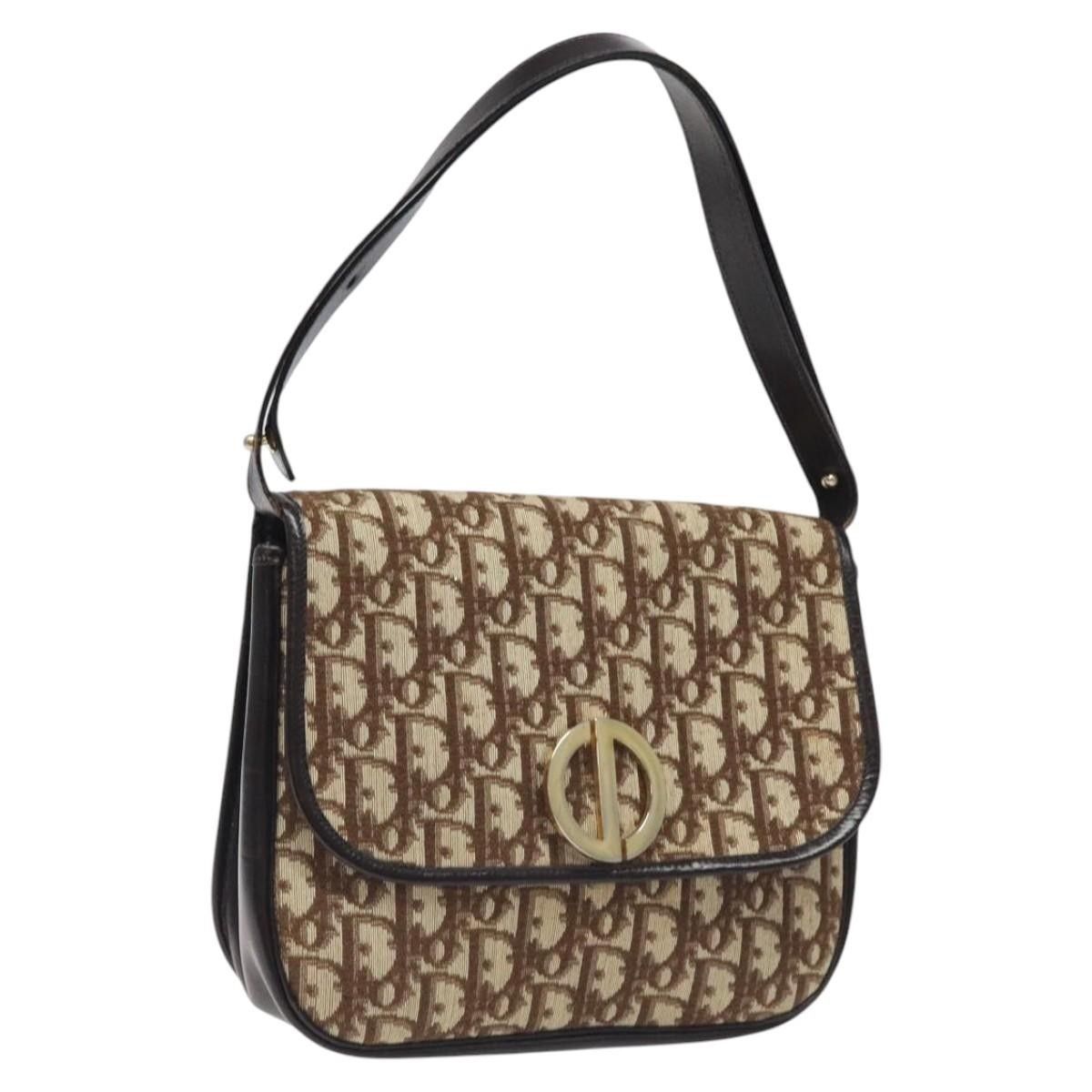 Dior Christian Dior Vintage CD Flap Shoulder Bag Canvas Size ONE SIZE - 1 Thumbnail