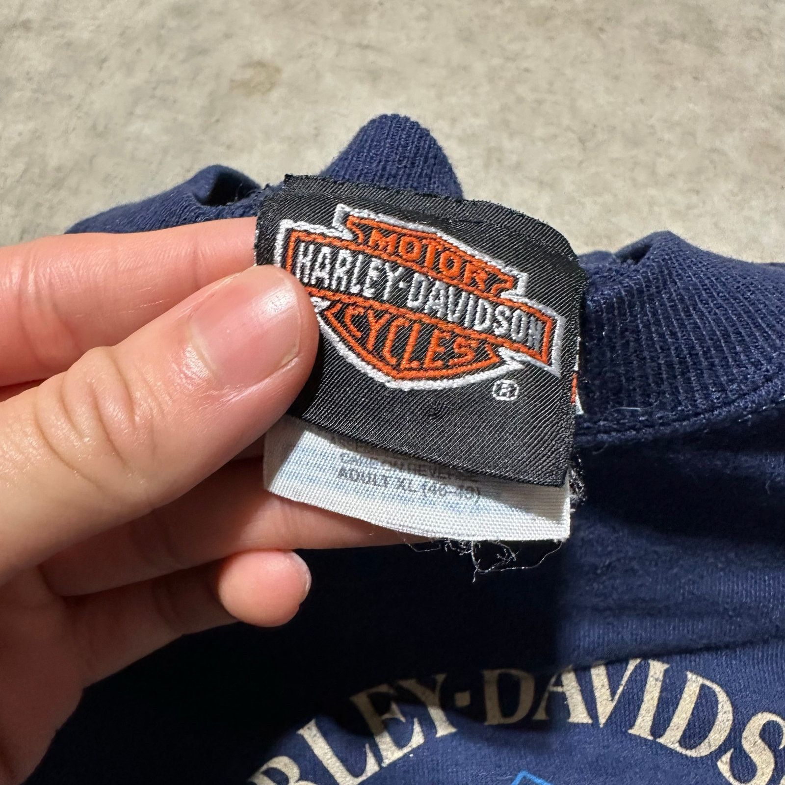 Harley Davidson Vintage 90s Harley Davidson Sweater size XL in Men Size US XL / EU 56 / 4 - 3 Thumbnail