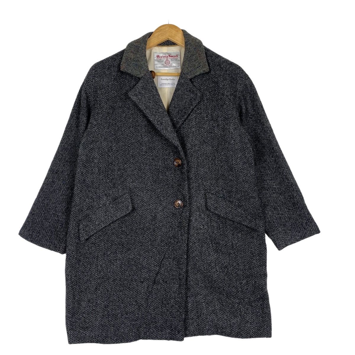 Harris Tweed Harris Tweed X Seventy Sunday wool jacket coat Size L / US 10 / IT 46 - 1 Thumbnail