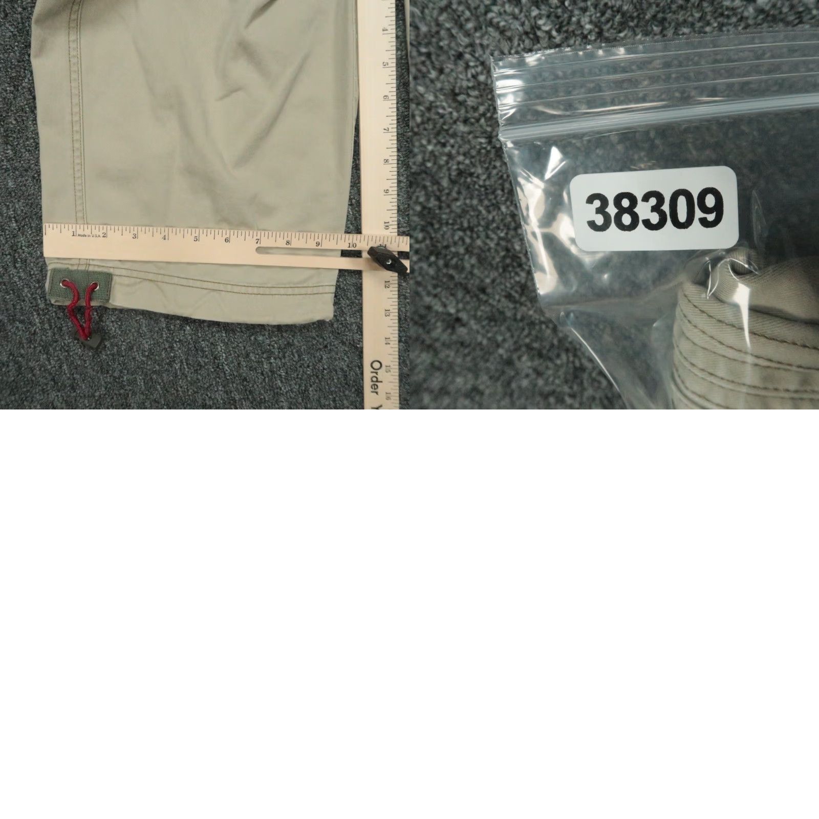 Abercrombie & Fitch VINTAGE Abercrombie & Fitch Pants Men Small Khaki Cargo Paratrooper Utiilty T-2083 Size US 29 - 8 Thumbnail