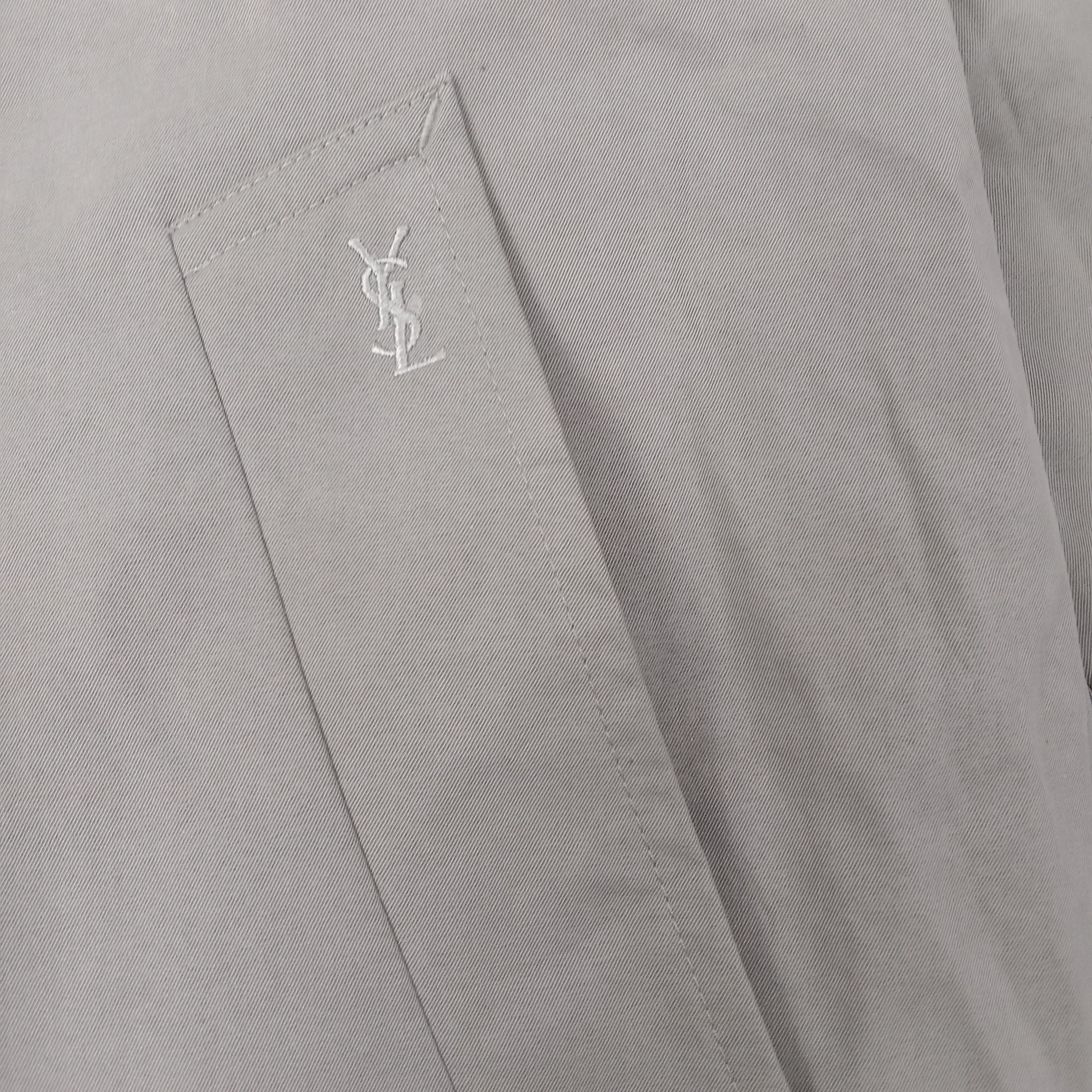 Yves Saint Laurent Yves Saint Laurent Italian Brand Trench Jacket C250N8 Size US L / EU 52-54 / 3 - 4 Thumbnail