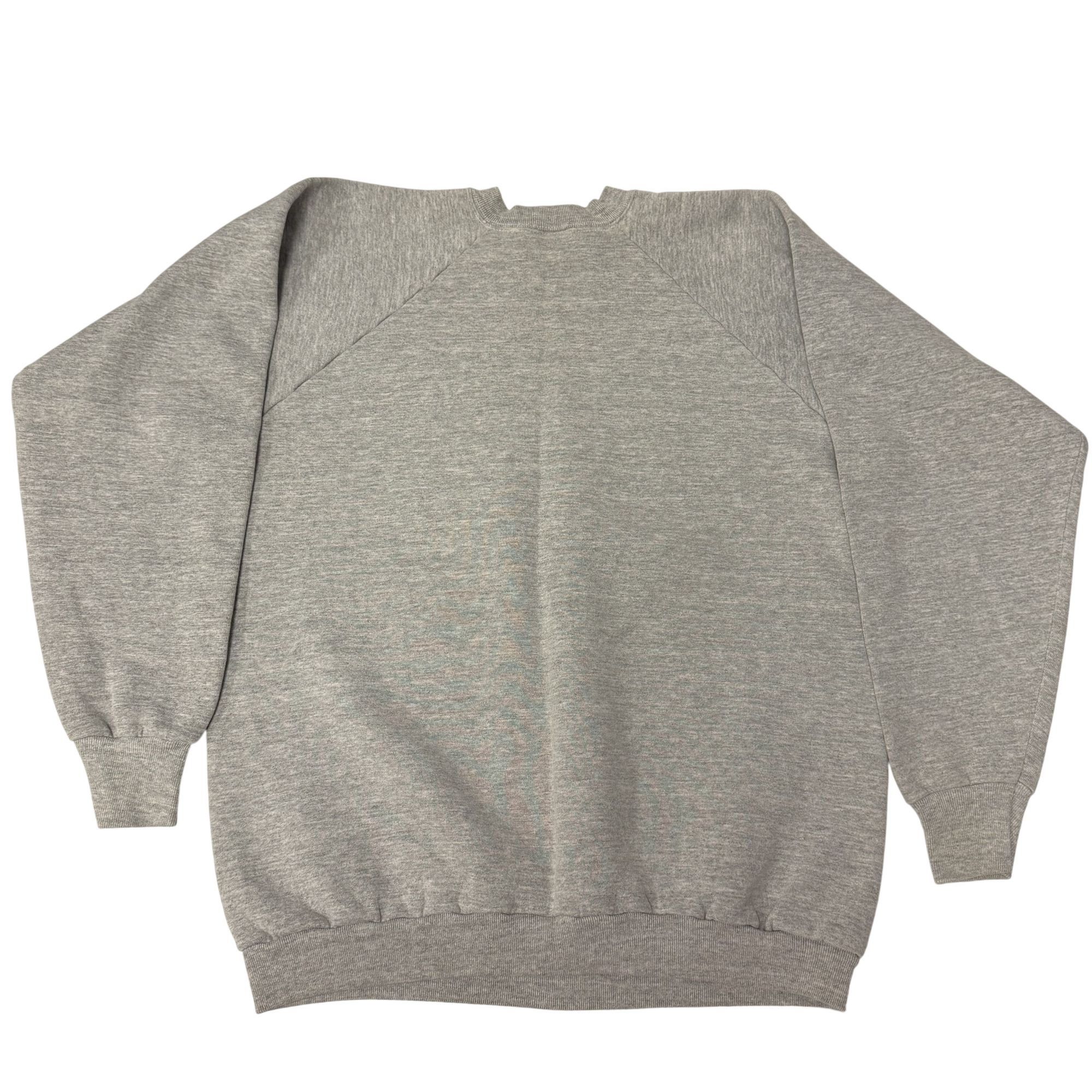 Fruit Of The Loom Vtg Heather Yellow NIKE Just Do It 50/50 RAGLAN Sweatshirt Size US XL / EU 56 / 4 - 8 Thumbnail