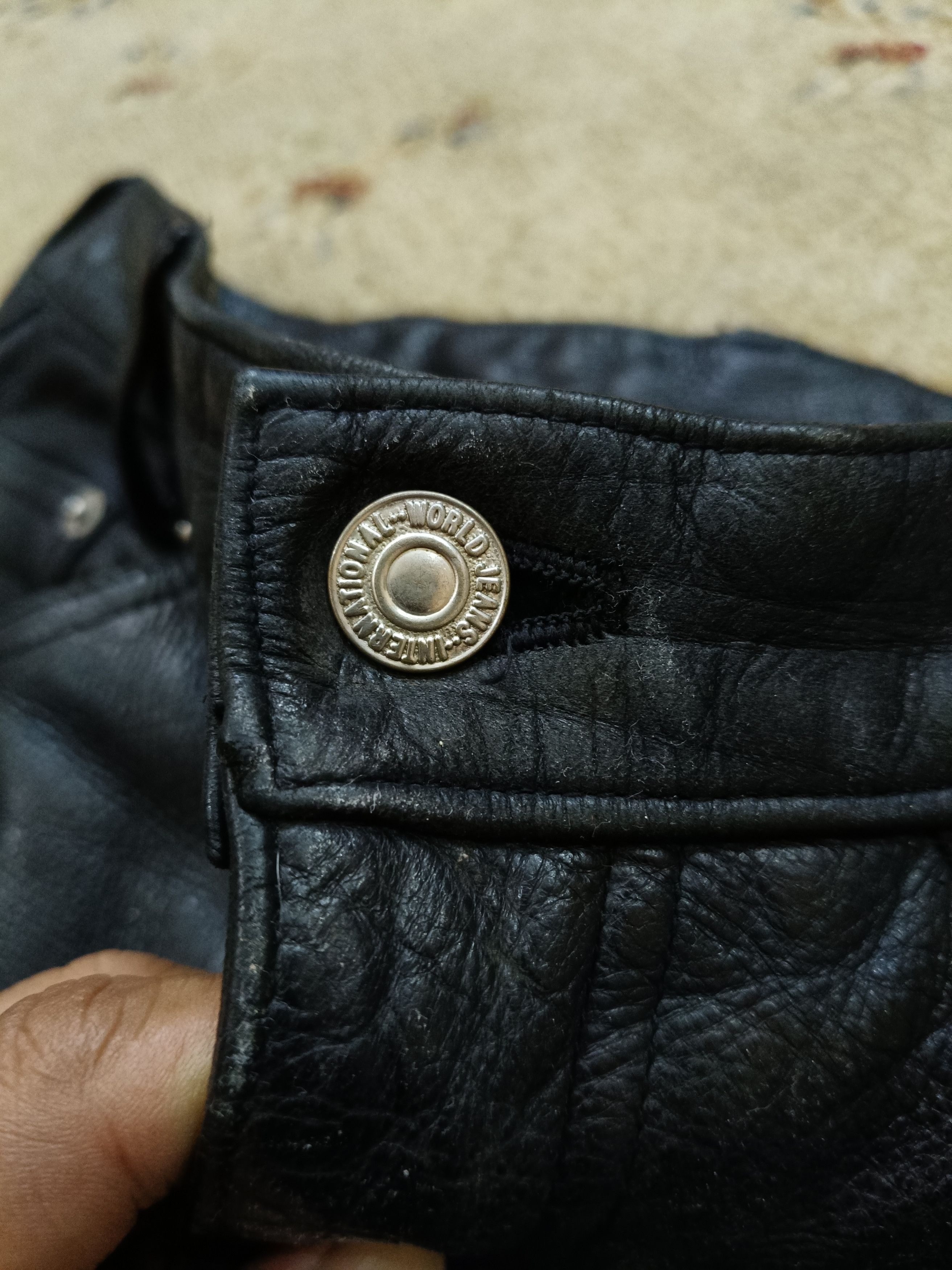 Genuine Leather × Japanese Brand Leather Pant Size US 32 / EU 48 - 4 Thumbnail