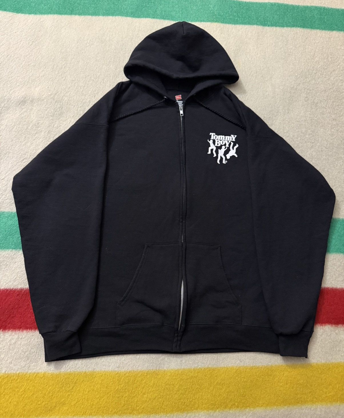Band Tees × Rap Tees Tommy Boy Records Hoodie XL De La Soul Naughty By Nature Size US XL / EU 56 / 4 - 2 Thumbnail