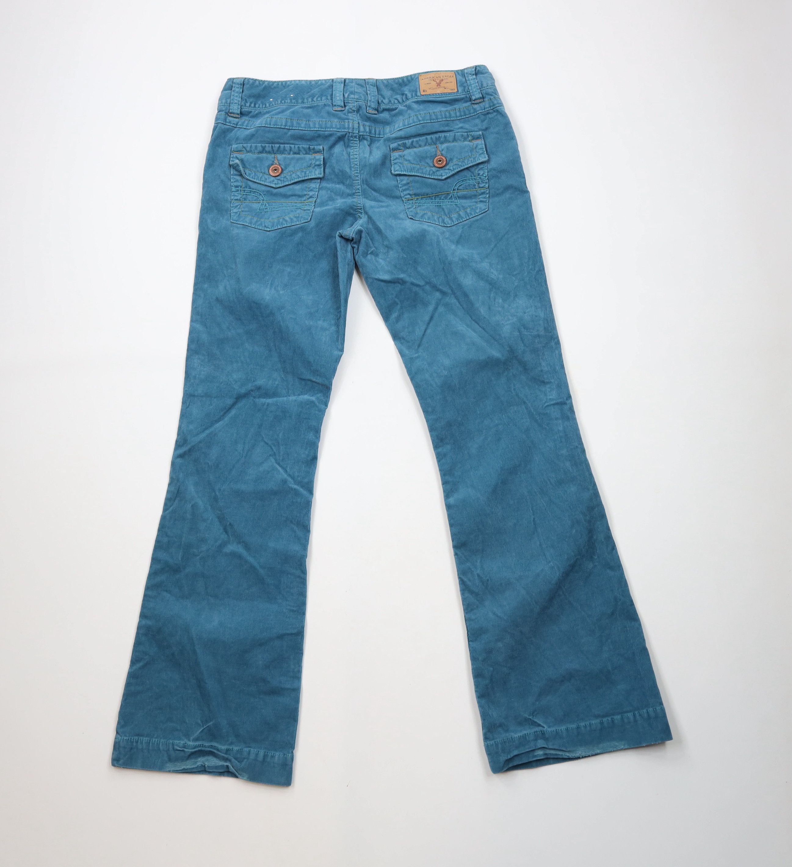American Eagle Outfitters × Vintage Vintage 90s Y2K American Eagle Outfitters Corduroy Pants Size 32" / US 10 / IT 46 - 8 Thumbnail