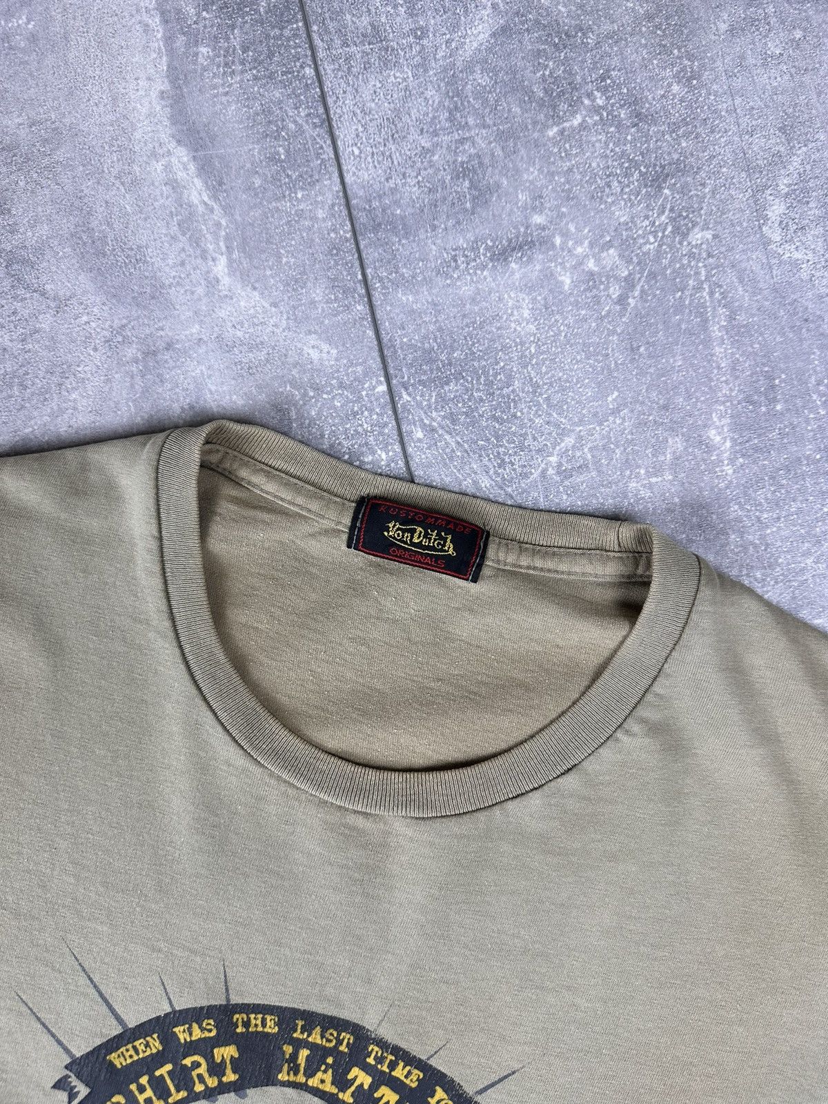 Von Dutch Von Dutch Vintage Retro Centr Logo Graphic Print T-Shirt Size US L / EU 52-54 / 3 - 5 Thumbnail