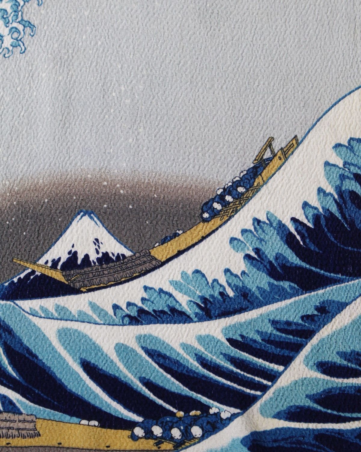 Vintage 2000S JAPANESE MADE TSUNAMI HANDKERCHIEF Size ONE SIZE - 3 Thumbnail