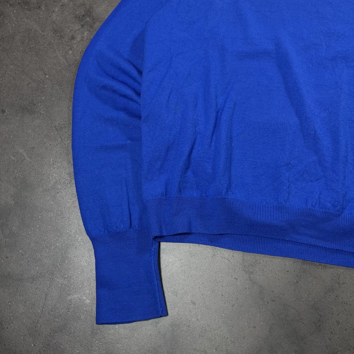 Burberry Burberry 00s Vintage Small Pony Wool Knit Sweater Old Money Size US XL / EU 56 / 4 - 6 Thumbnail
