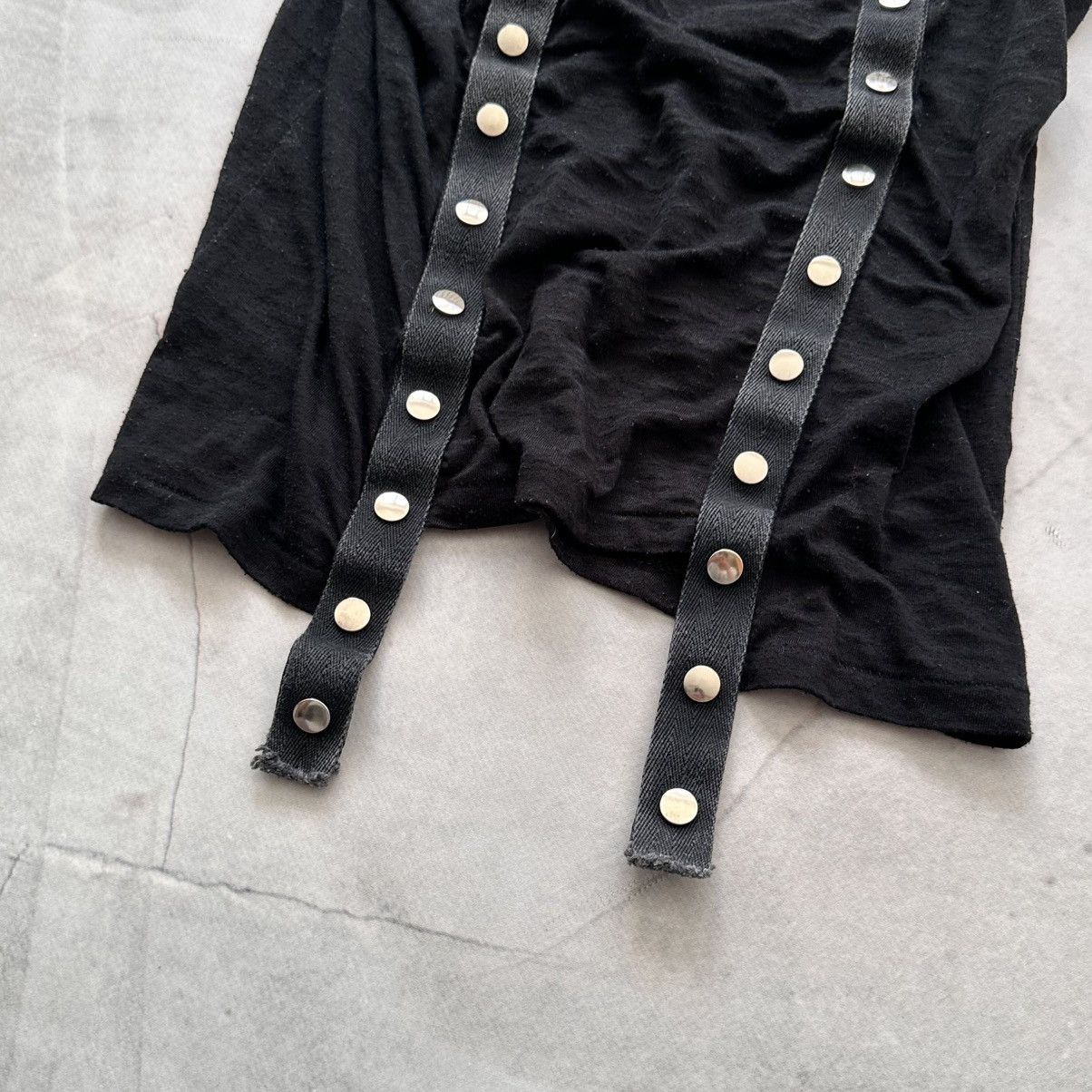 Hysteric Glamour × Undercover Gothic Studded Straps Mesh T Shirt LGB Tripp NYC Vibe Size M / US 6-8 / IT 42-44 - 3 Thumbnail