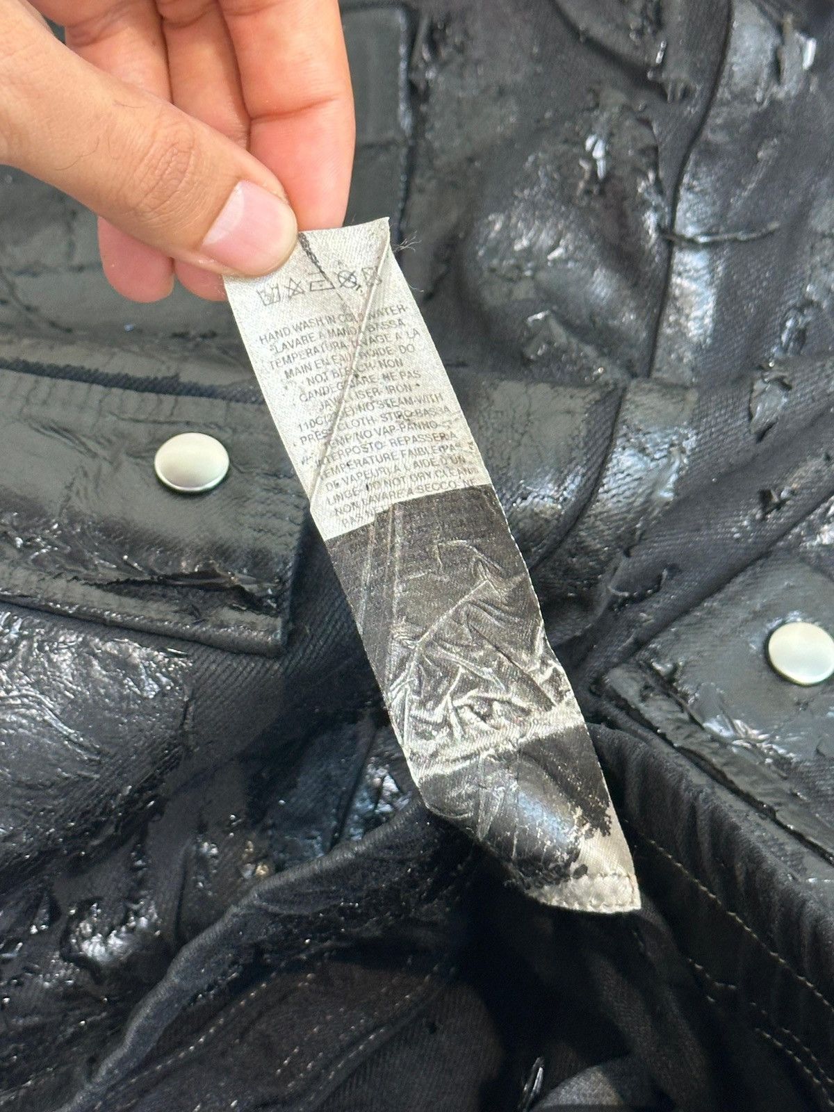 Rick Owens Drkshdw Rick Owens DRKSHDW Denim Geth Bela Pants Size US 30 / EU 46 - 8 Thumbnail