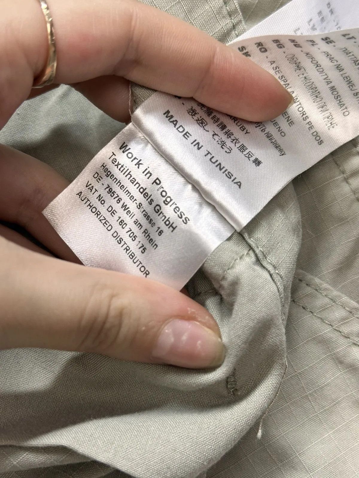 Carhartt Wip 👉 Vintage Carhartt Cargo Shorts Y2K Baggy Faded Bontage Size US 32 / EU 48 - 11 Thumbnail