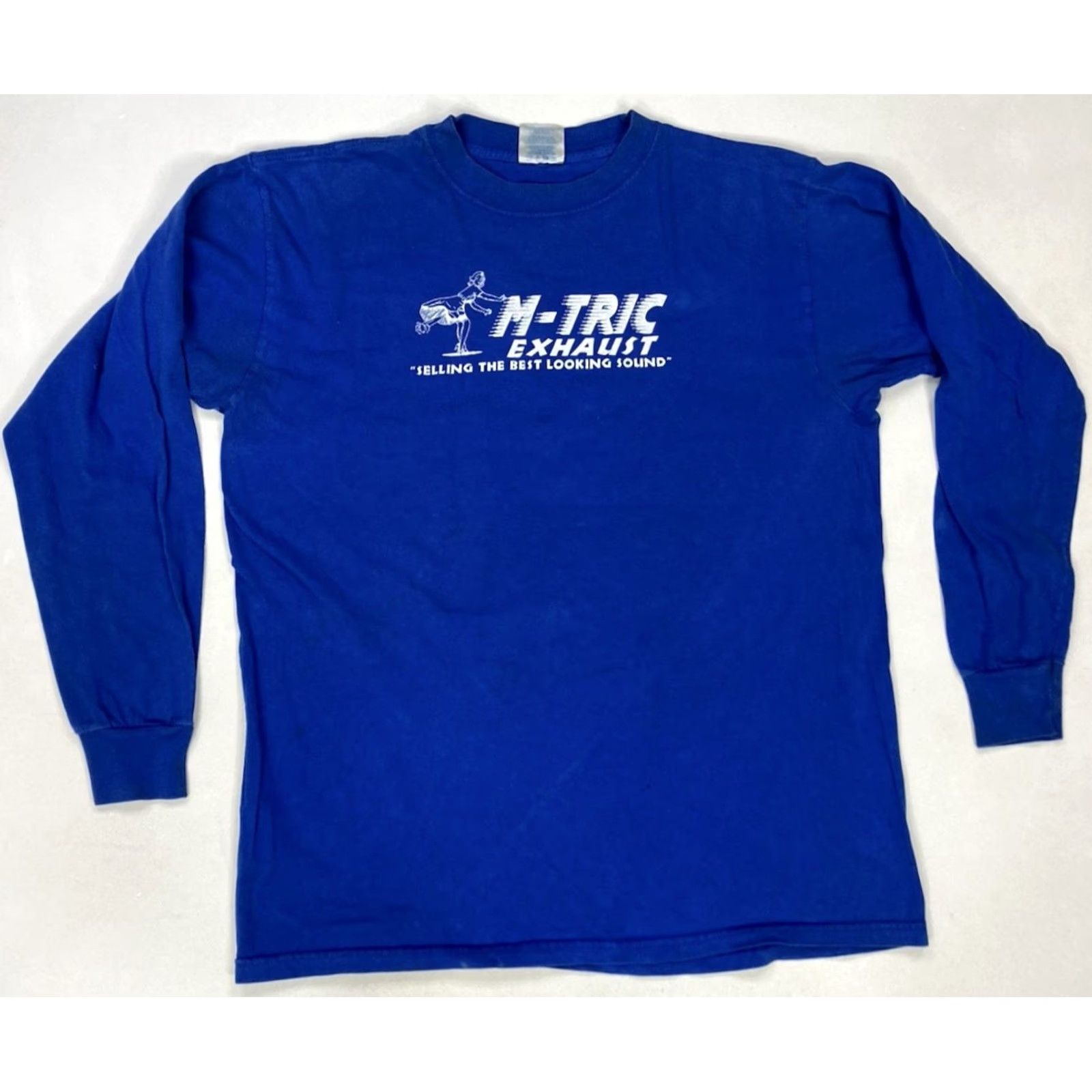 Vintage VINTAGE Morton's Custom Cycle Motorcycle Graphic T-shirt Men Large Blue Size US L / EU 52-54 / 3 - 5 Thumbnail