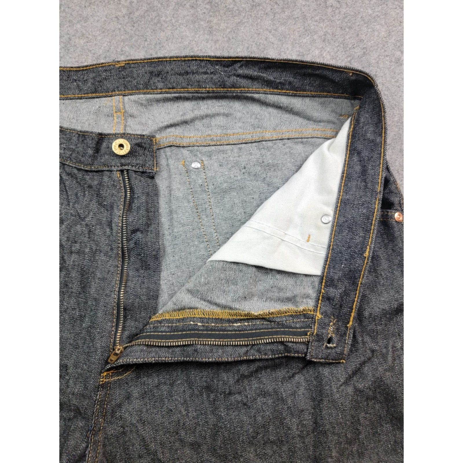 Vintage Polo Jeans Company Ralph Lauren Jeans Mens 36x34 Black 5 Pocket Carpenter C-5 Denim Zip 90s Logo Mens Size US M / EU 48-50 / 2 - 5 Thumbnail