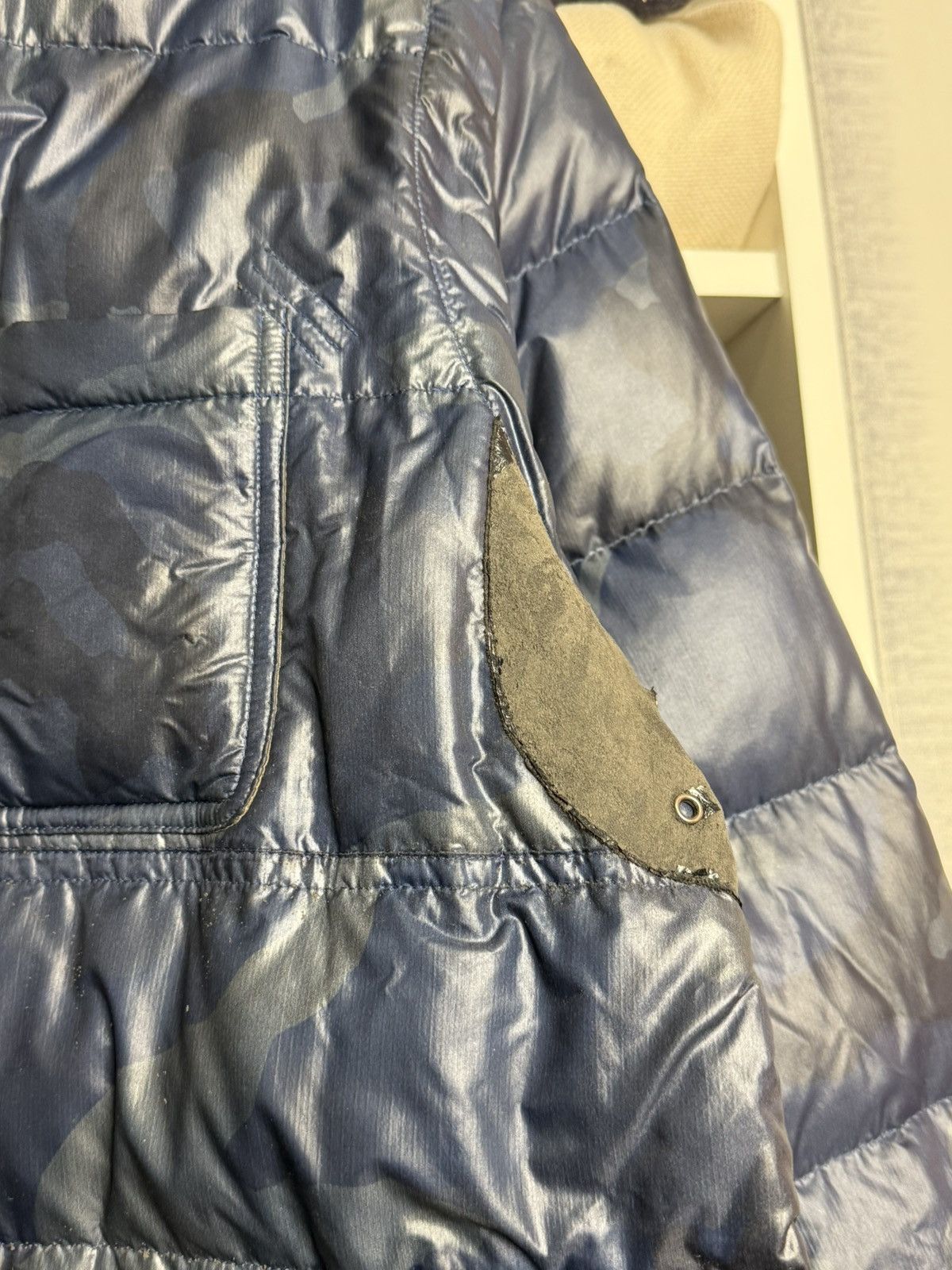 JET SET Jet Set St.Moritz 2in1 Camo Navy Blue Down jacket size 5 Size US L / EU 52-54 / 3 - 9 Thumbnail