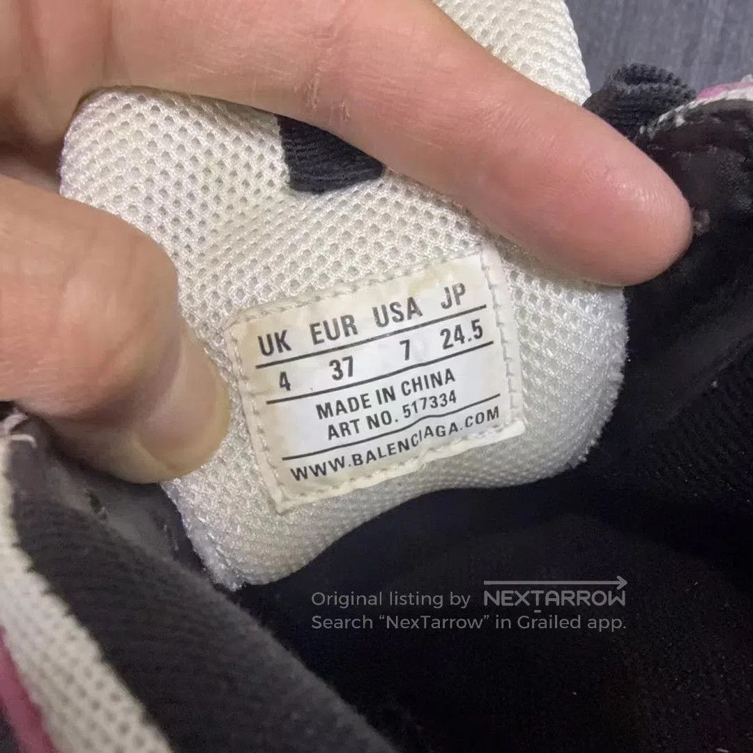 Balenciaga Balenciaga Triple S White Pink. Size US 6 / IT 36 - 7 Thumbnail