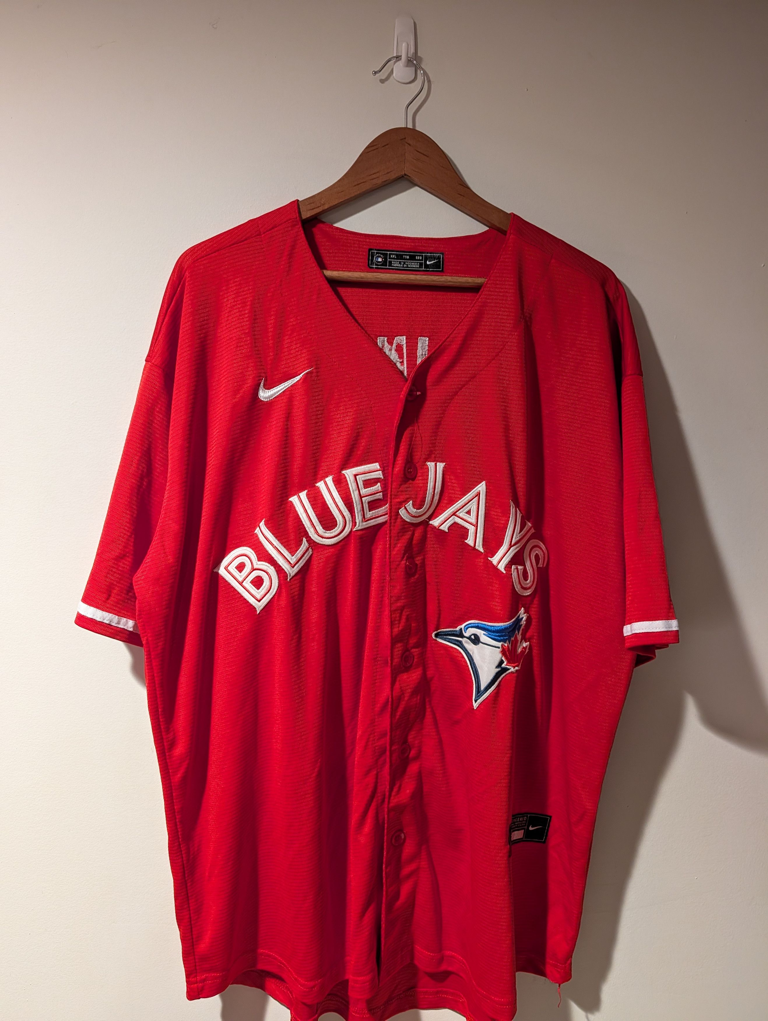 MLB Nike George Springer Toronto Blue Jays MLB Jersey INSPIRED Size US XXL / EU 58 / 5 - 4 Thumbnail