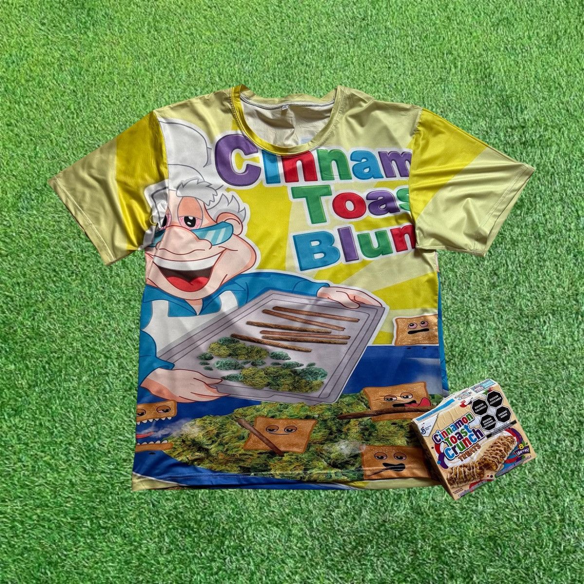 Other Cinnamon Toast Blunt Funny Tee Size US L / EU 52-54 / 3 - 1 Thumbnail