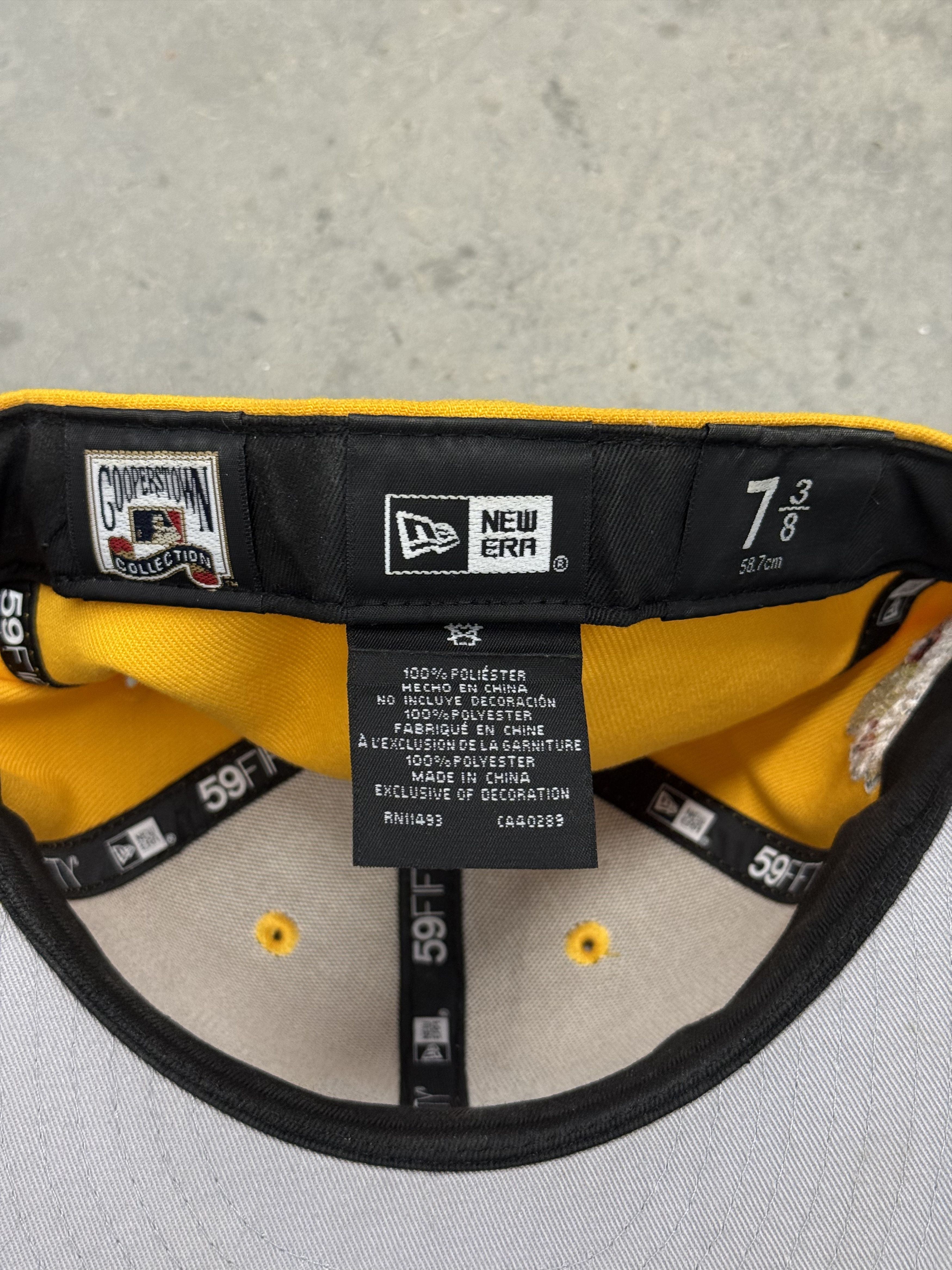 Hat Club KC Royals Taxi Cab Yellow Hat Club 2015 World Series Patch Size ONE SIZE - 7 Thumbnail