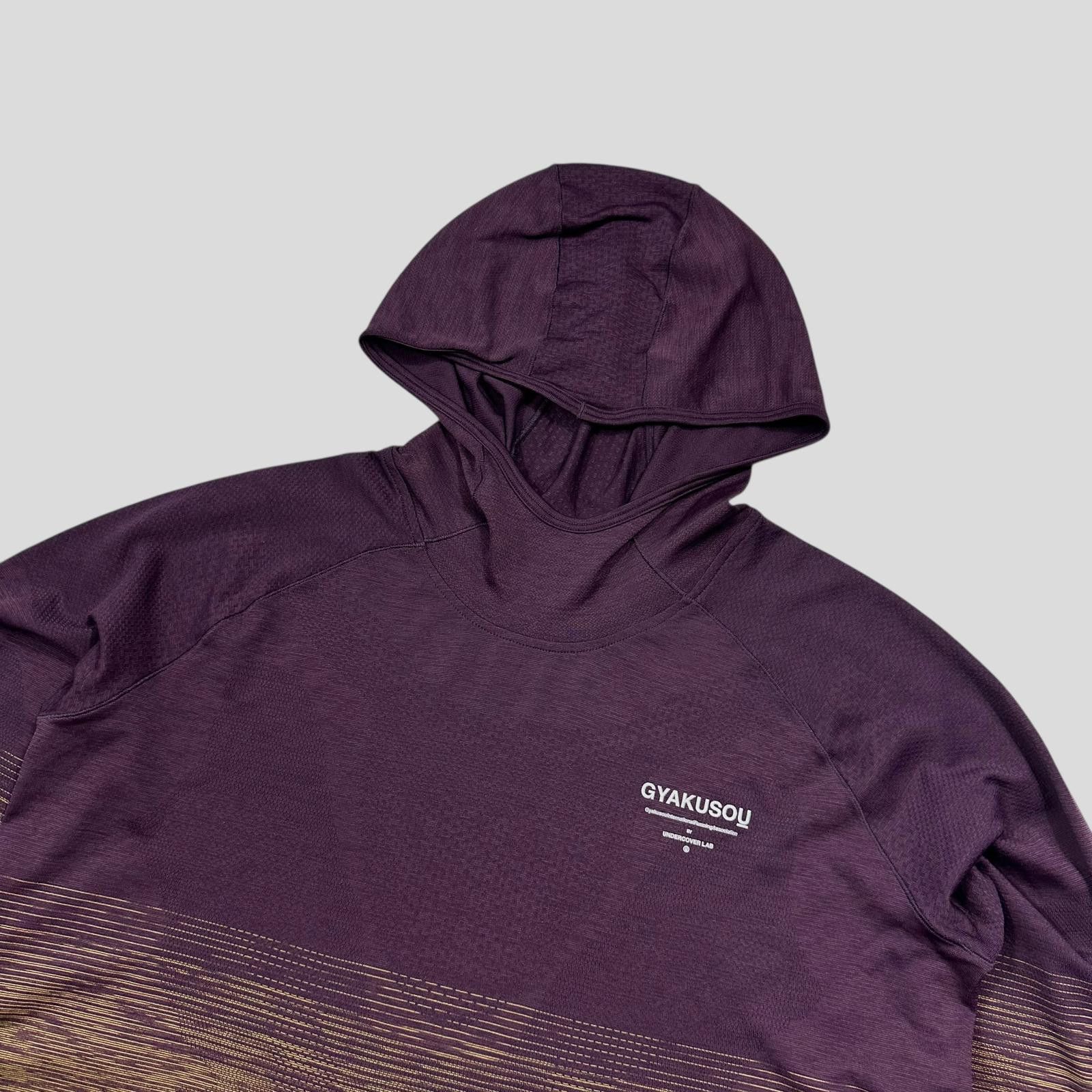 Nike Nike Gyakusou SS17 Aeroreact Running Sweat Map Hoodie - S/M Size US M / EU 48-50 / 2 - 2 Thumbnail