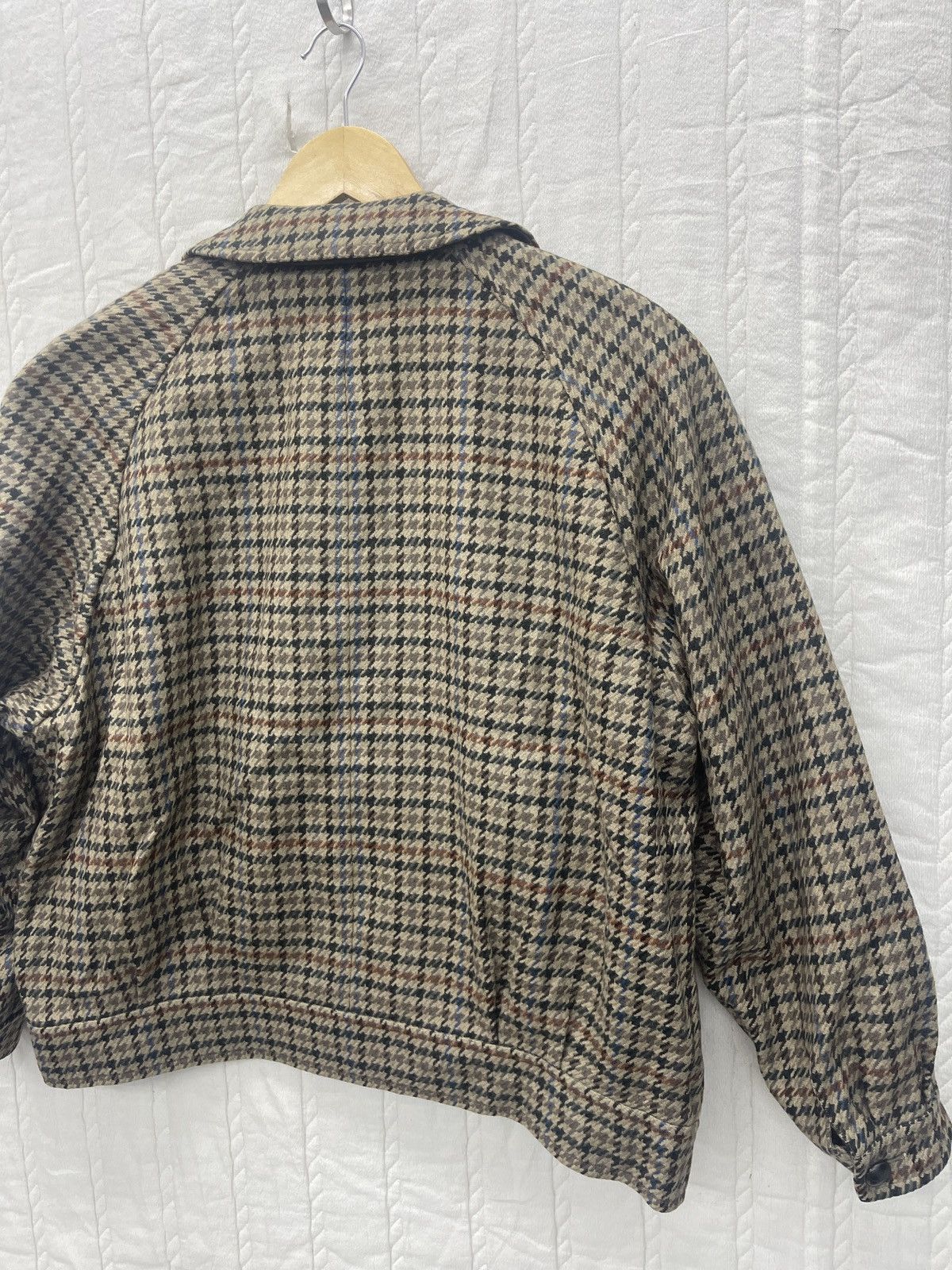 Burberry Prorsum × Vintage VTG BURBERRY WOOL BOMBER JACKET Size US M / EU 48-50 / 2 - 7 Thumbnail