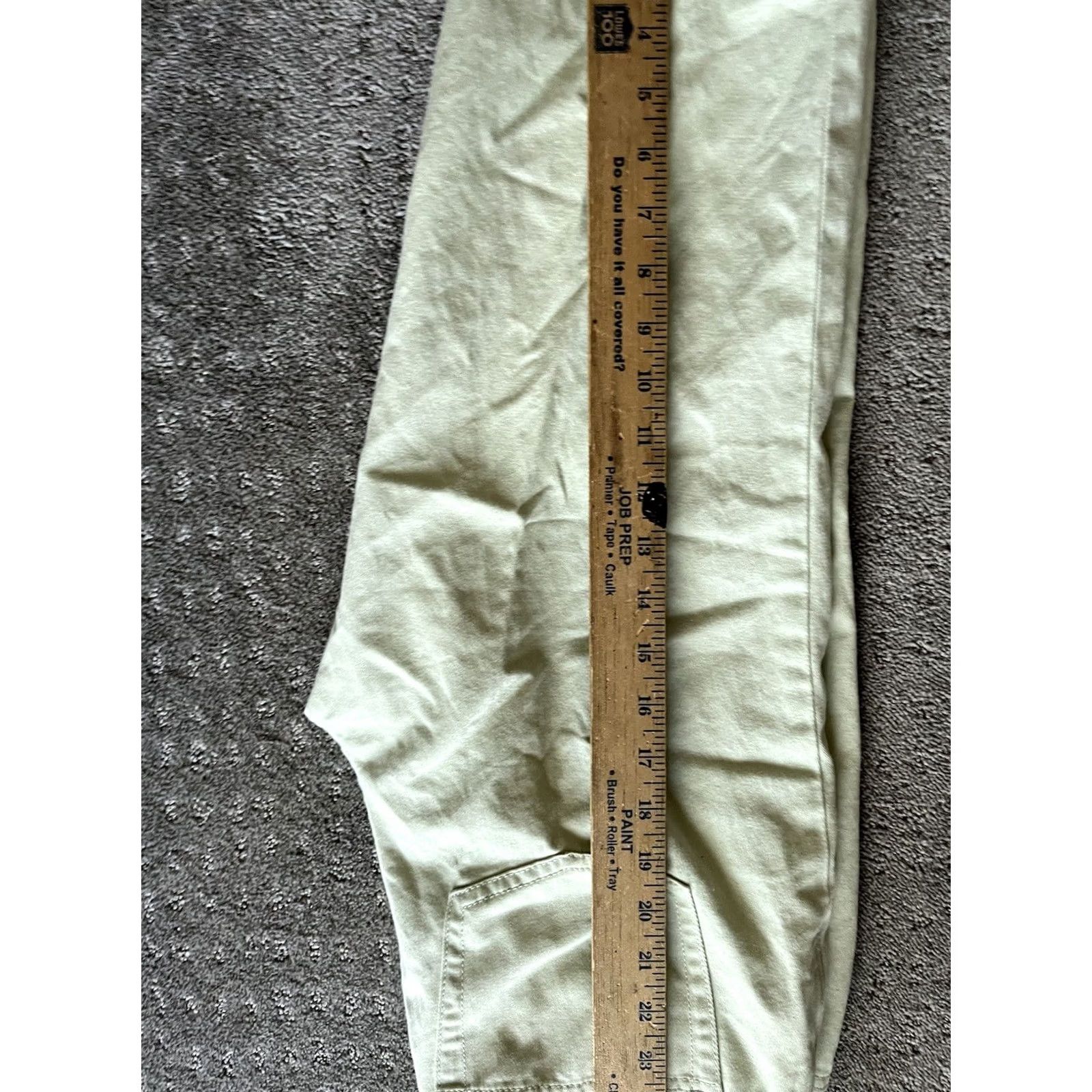 Ralph Lauren Lauren Jeans Co. Jeans Womens 6P Petite Green Capris Mid Rise Preppy Casual Pants Mens? Size 28" / US 6 / IT 42 - 4 Thumbnail