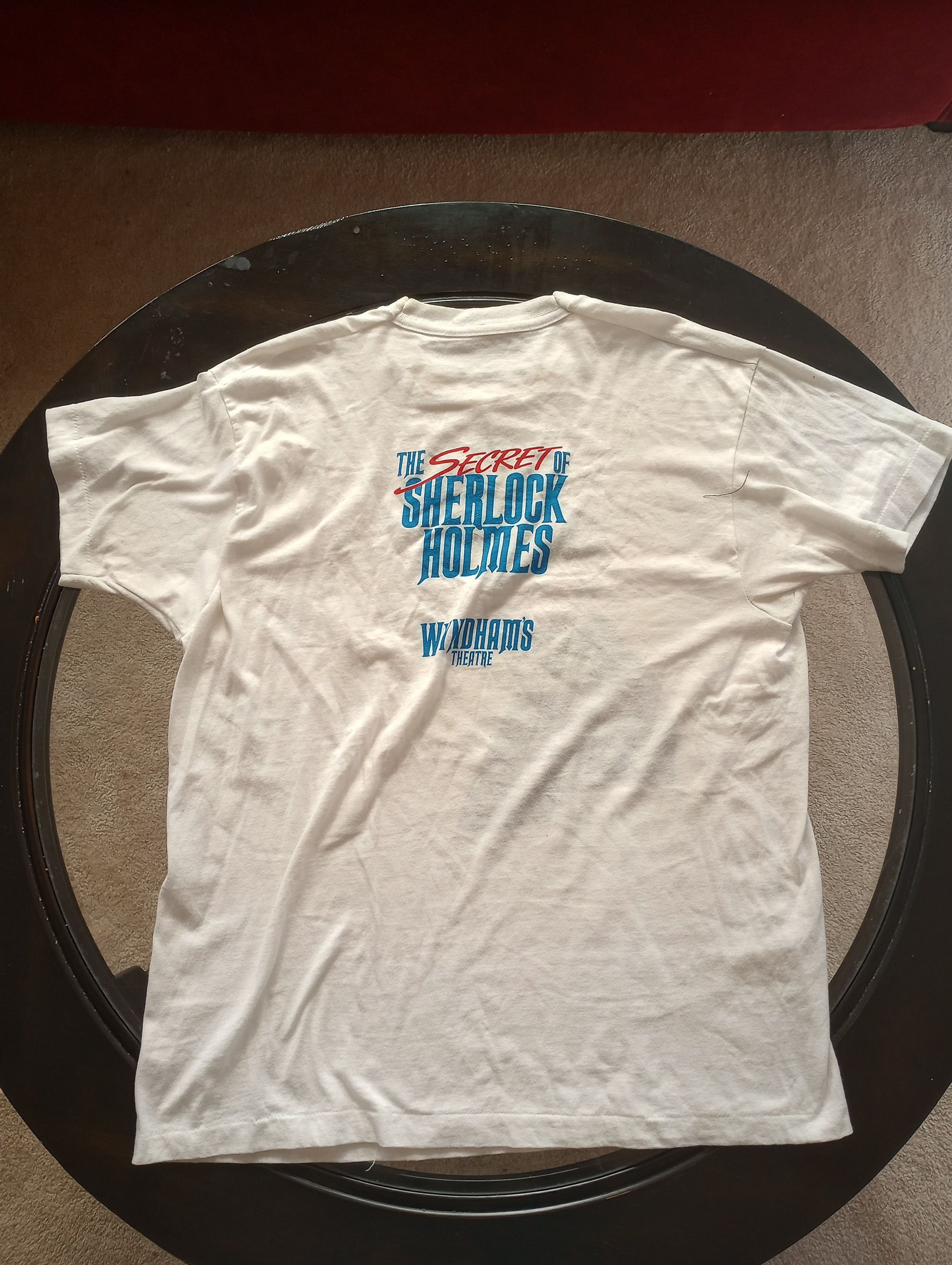 Other The Secret of Sherlock Holmes T-Shirt - 1988 Size US L / EU 52-54 / 3 - 2 Thumbnail