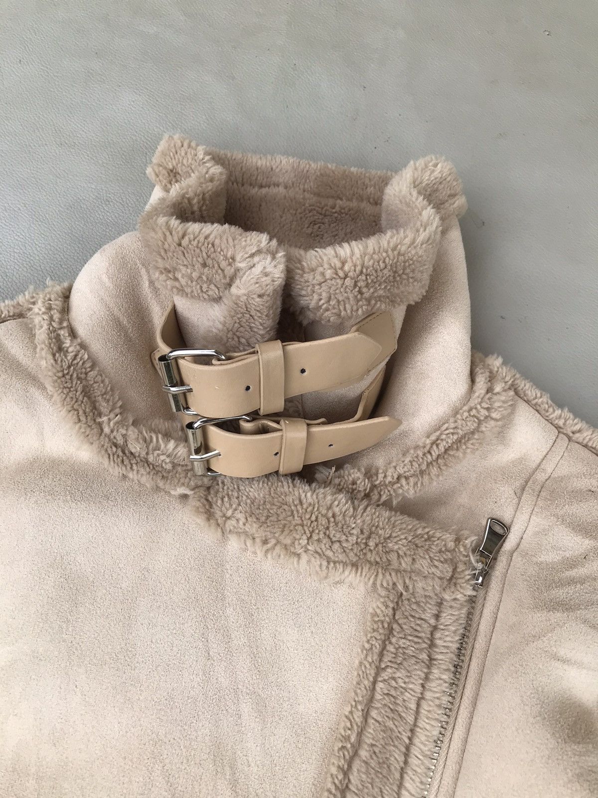 If Six Was Nine Japanese Shearling Fur Heavy Jacket lgb ifsix kmrii style Size US M / EU 48-50 / 2 - 11 Thumbnail