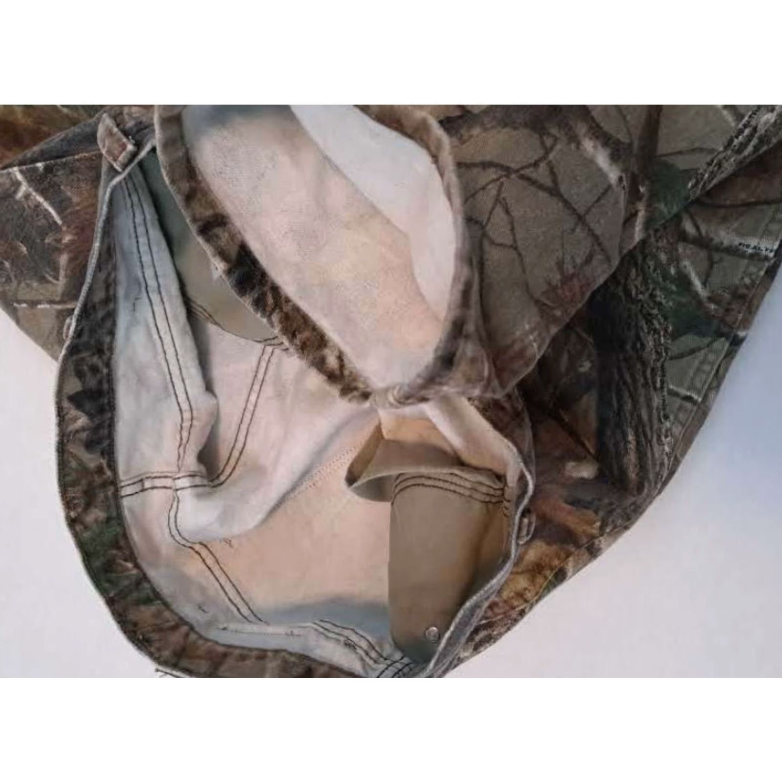 Vintage Wrangler Outdoor Jeans 38x30 Denim Camouflage Camo Print 90s Unisex Adults Regular Waist 38 Zip Size US 38 / EU 54 - 4 Thumbnail