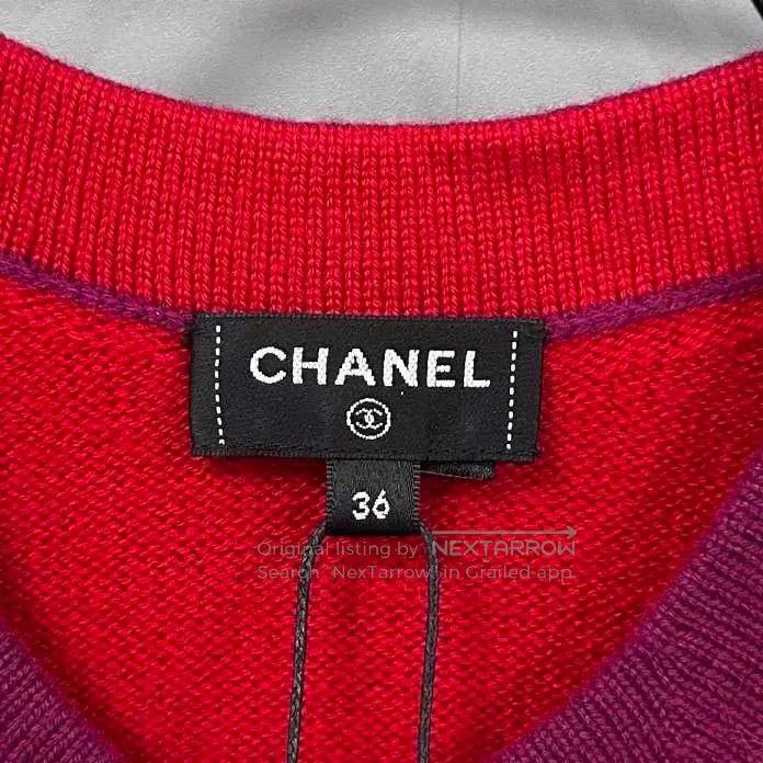Chanel Chanel 24B diamond buckle medium and long cashmere jacket Size XS / US 0-2 / IT 36-38 - 5 Thumbnail