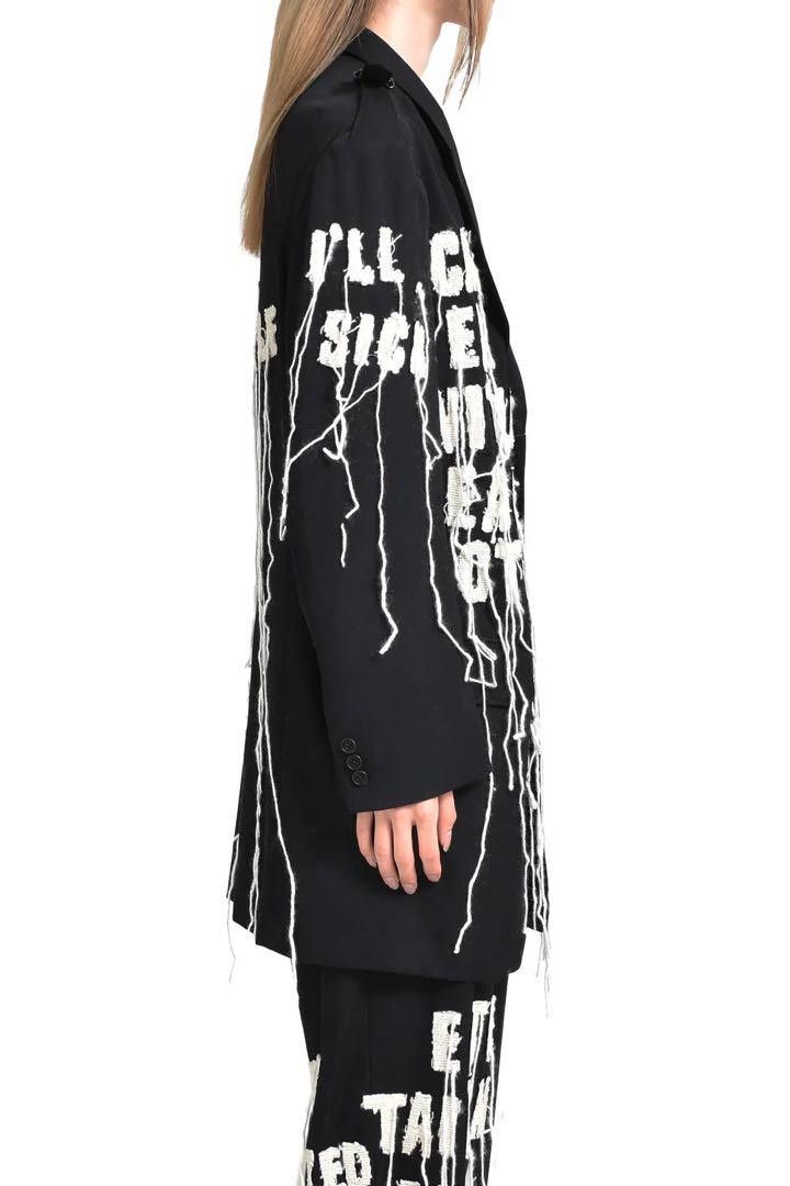Yohji Yamamoto Yohji Yamamoto PourHomme 24aw-25aw Luxury Jacket Size US L / EU 52-54 / 3 - 7 Thumbnail