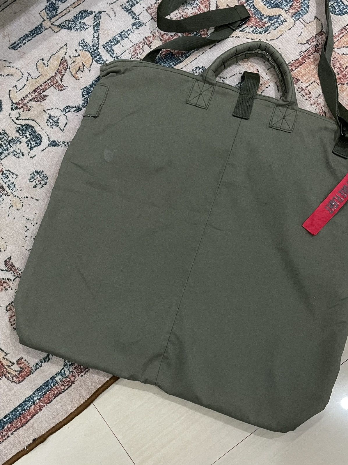 Alpha Industries Vintage Alpha Industries USAF Flyers Pilot Helmet Bag Size ONE SIZE - 5 Thumbnail
